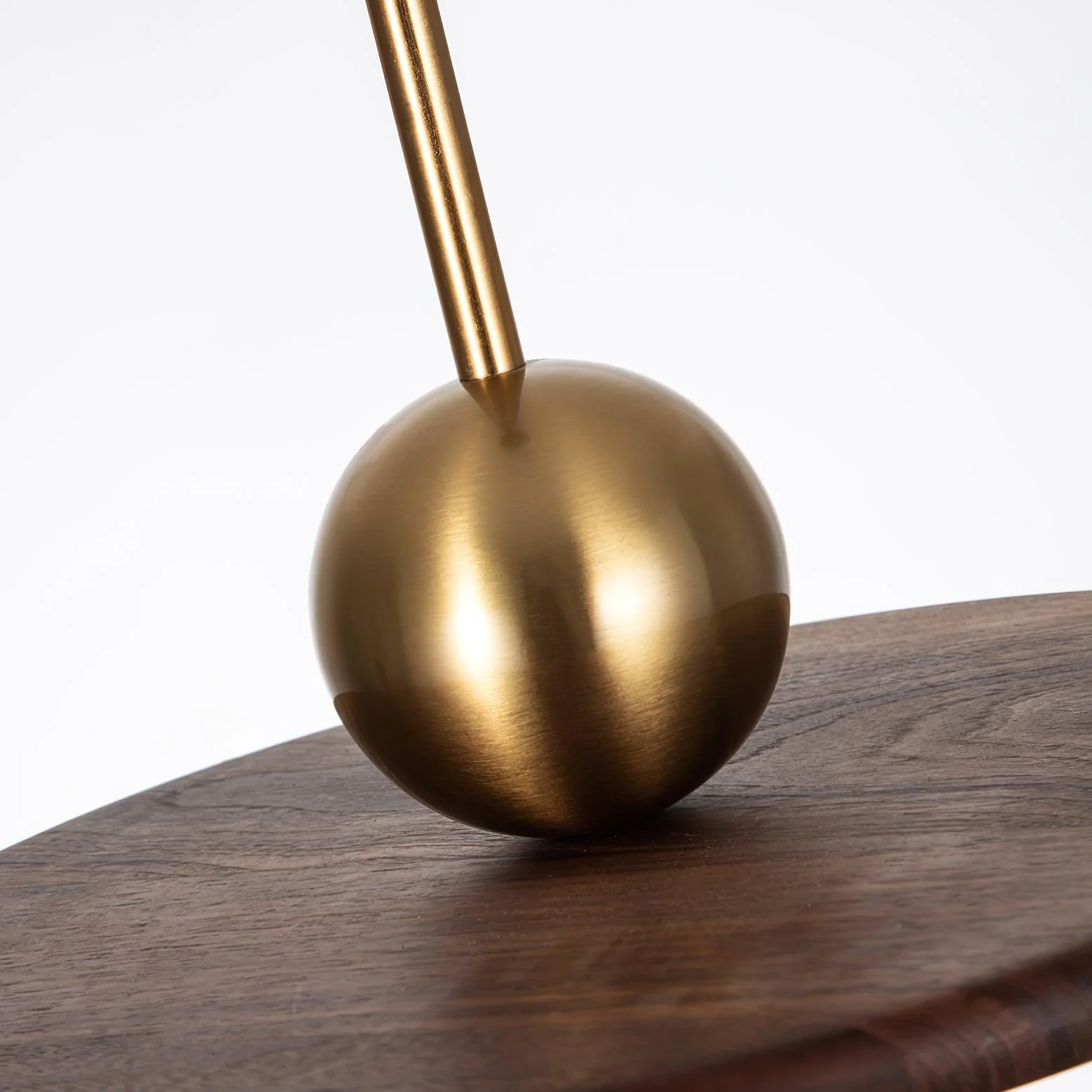 Flying Saucer Walnut Pendant Lamp - Image 12