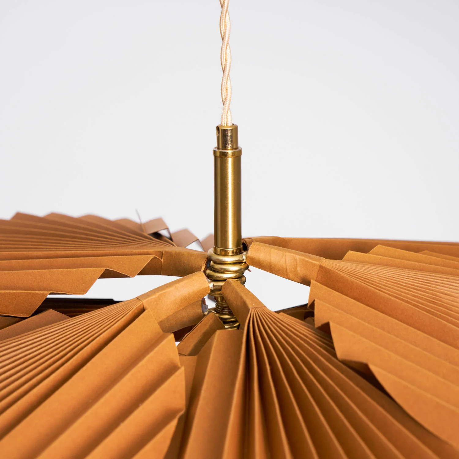 Folded Leaf Lotus Pendant Lamp - Image 13