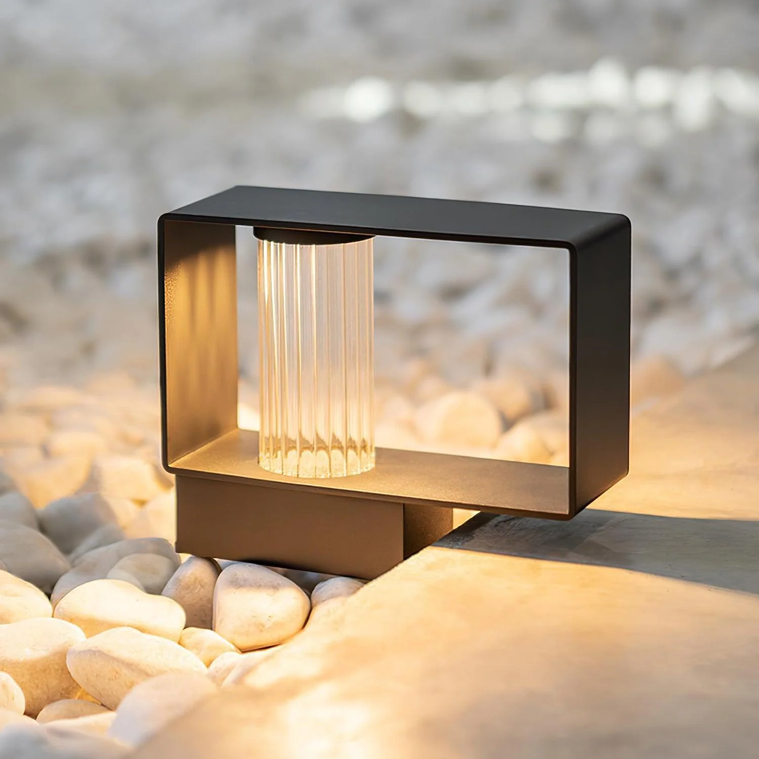 Frame Outdoor Post Lamp - Image 7
