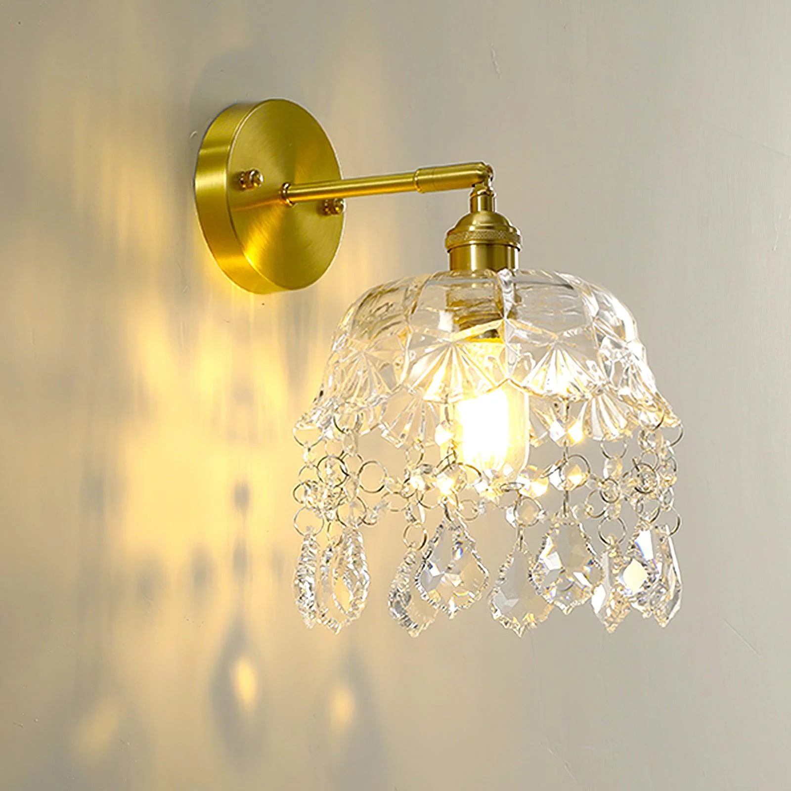 French Crystal Tassel Wall Light - Image 14