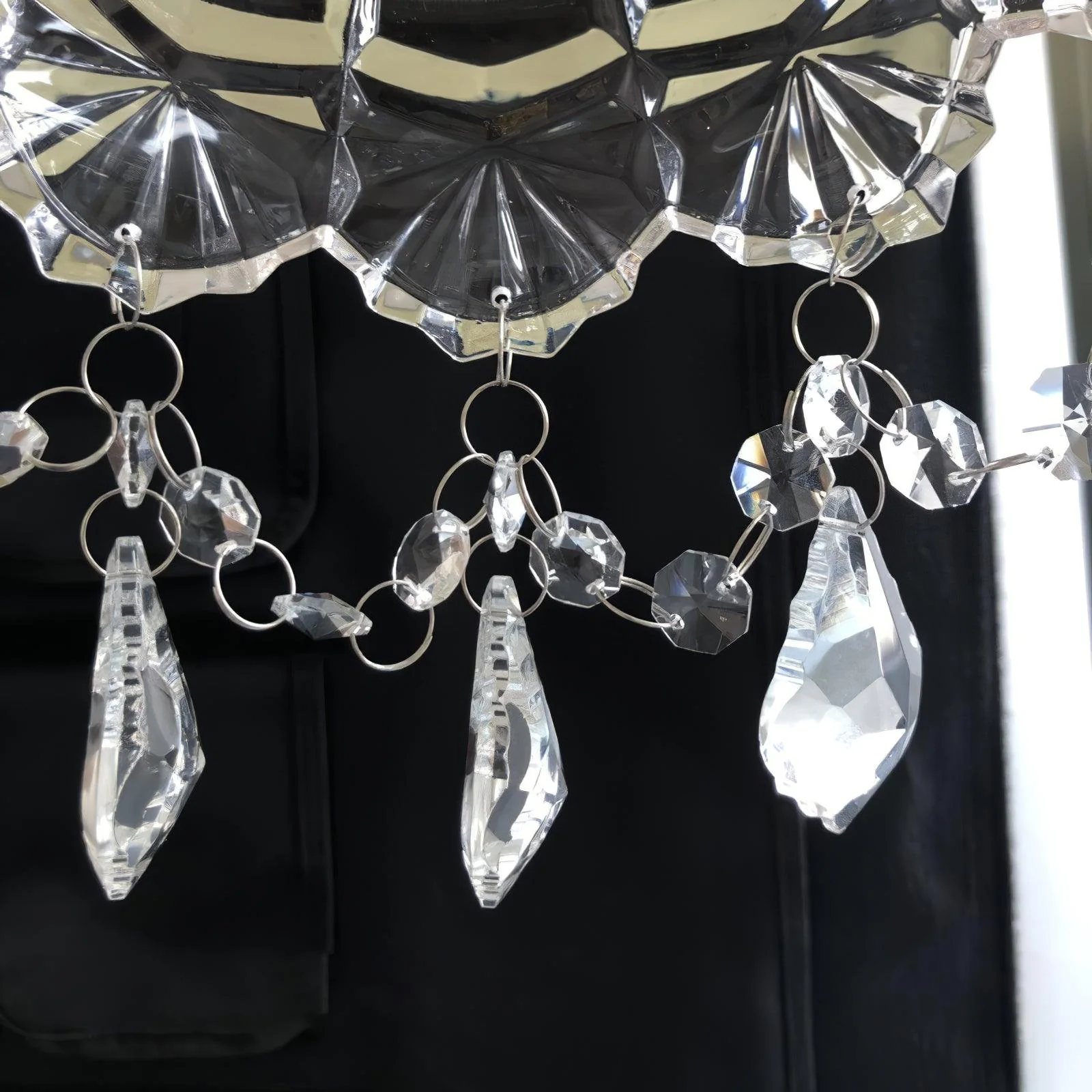 French Crystal Tassel Wall Light - Image 18