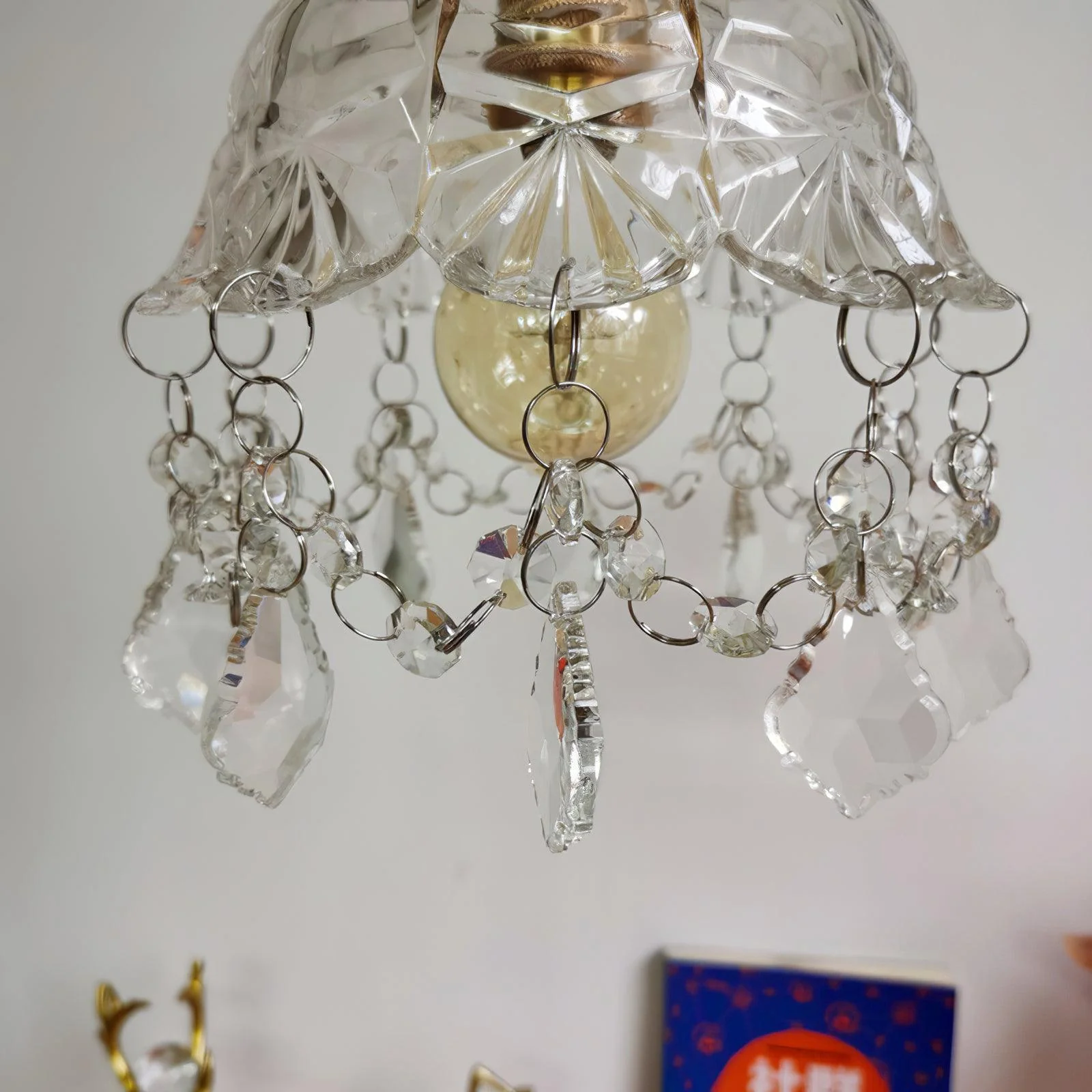 French Crystal Tassel Wall Light - Image 19