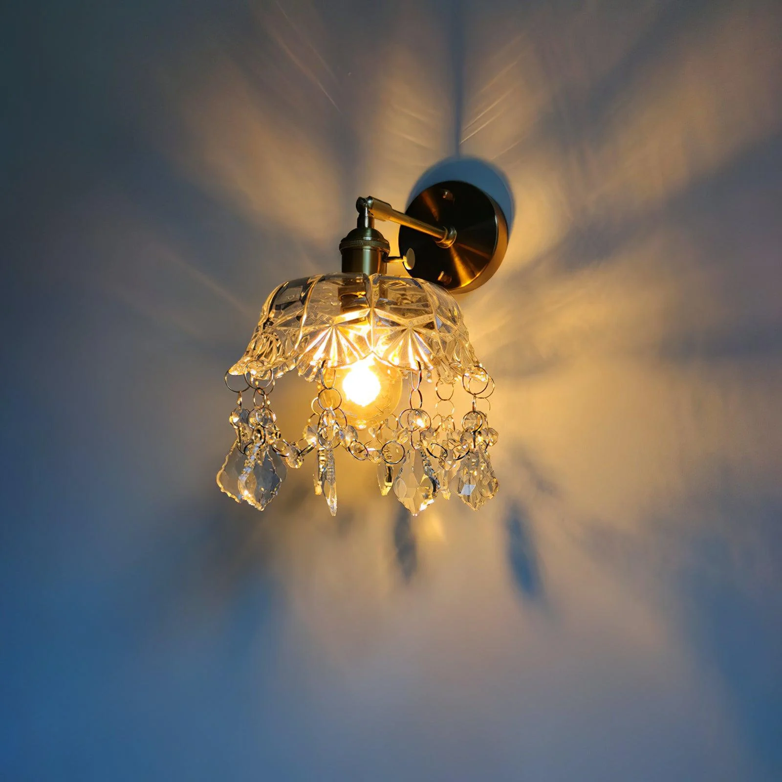 French Crystal Tassel Wall Light - Image 20