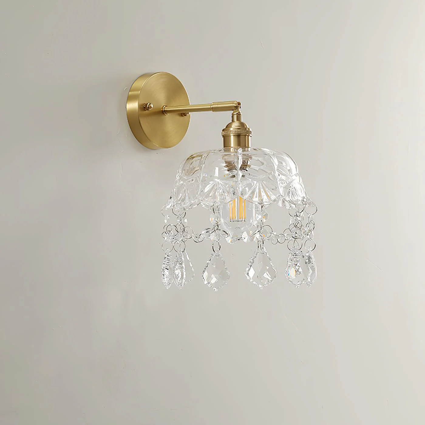 French Crystal Tassel Wall Light - Image 22