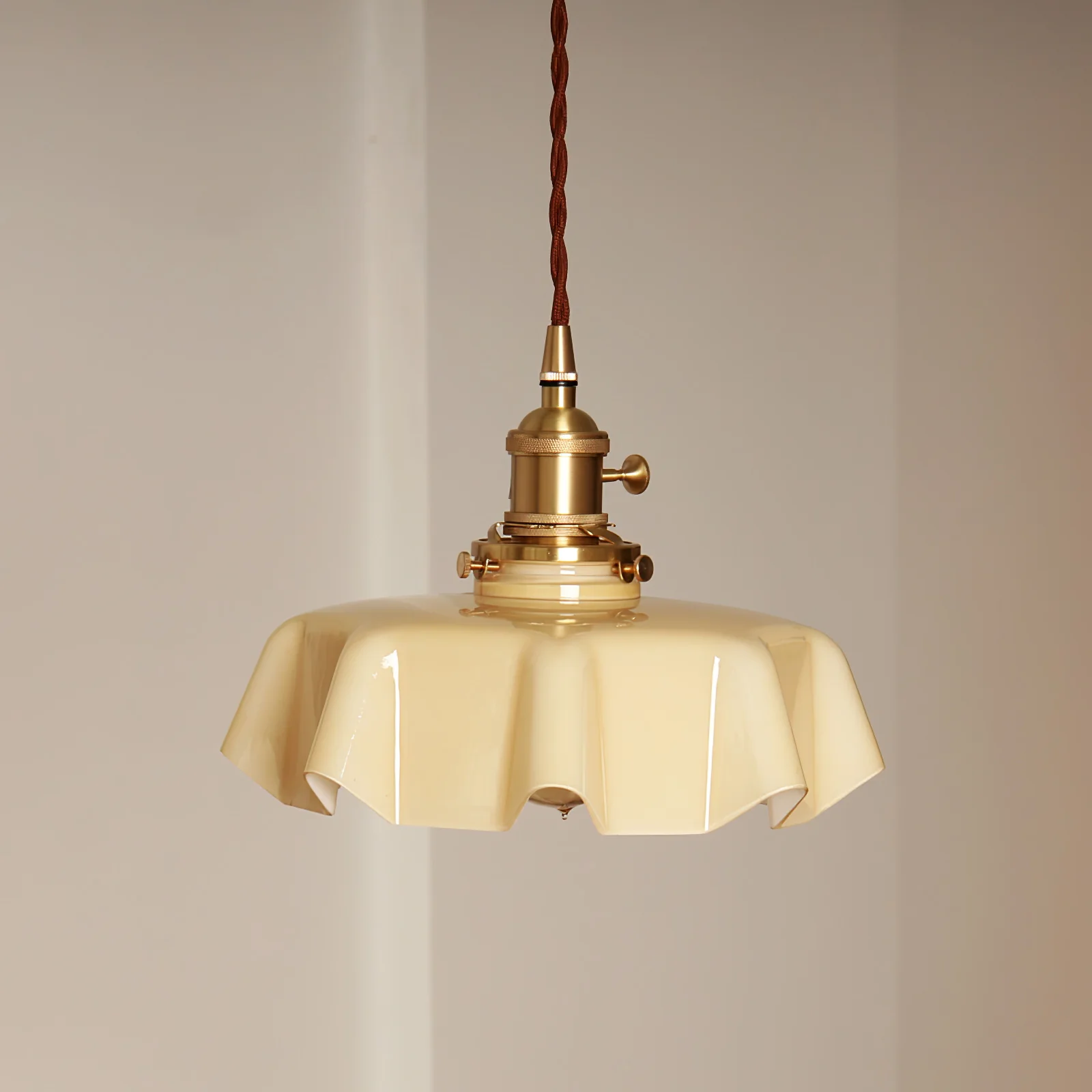 French Flower Pendant Swag Light - Image 103