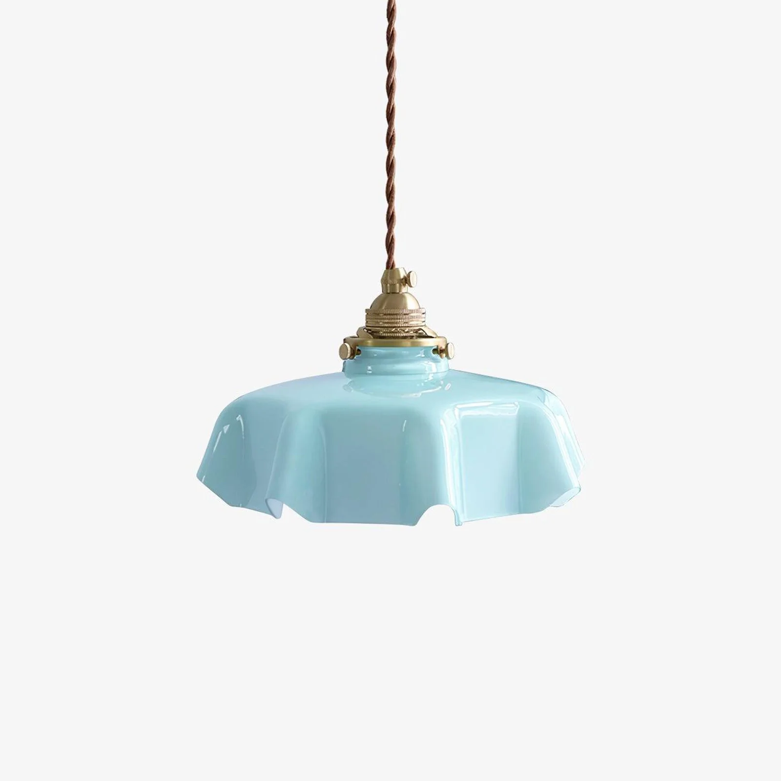 French Flower Pendant Swag Light - Image 39