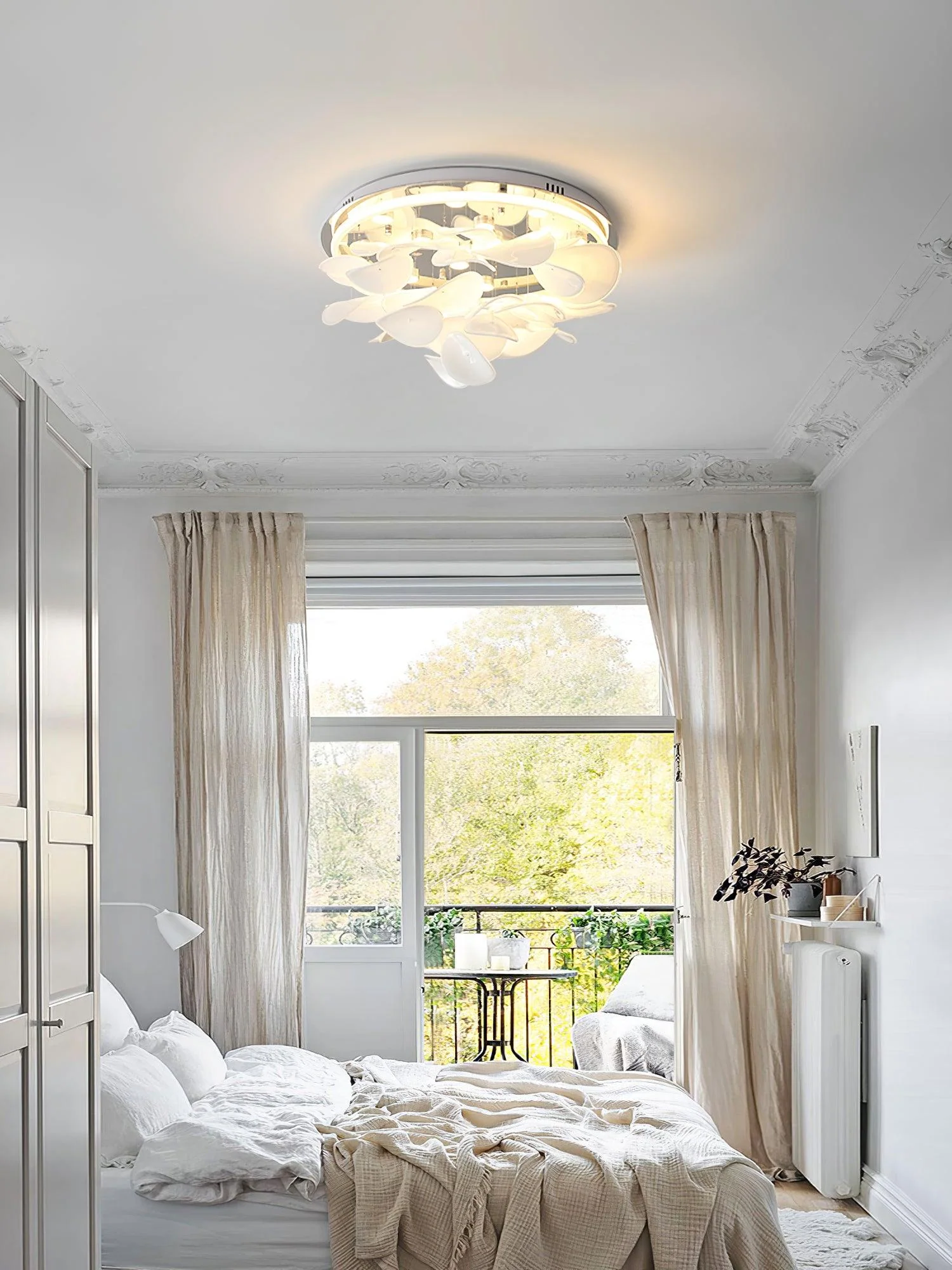 French Radici Petal Ceiling Lamp - Image 4