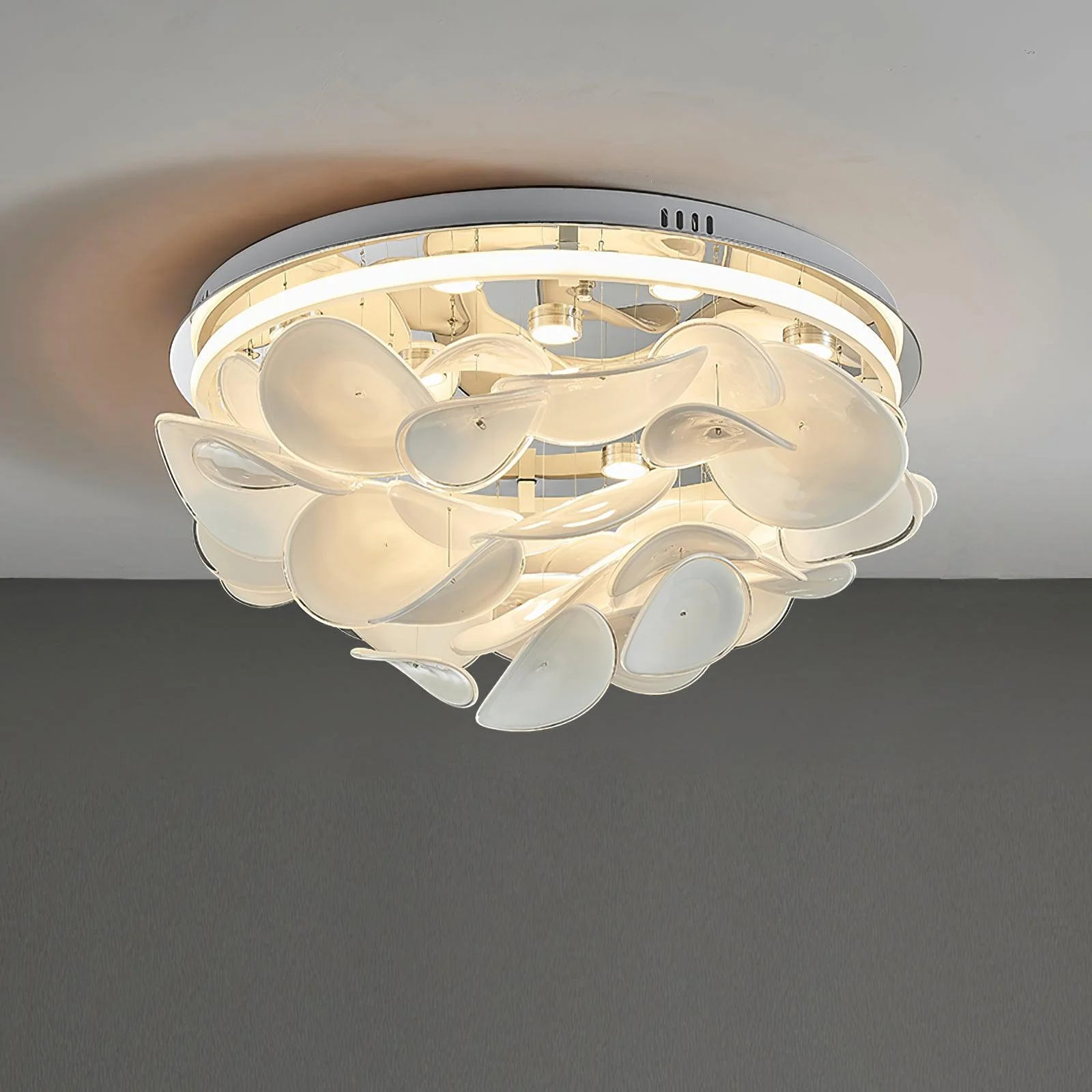 French Radici Petal Ceiling Lamp - Image 7