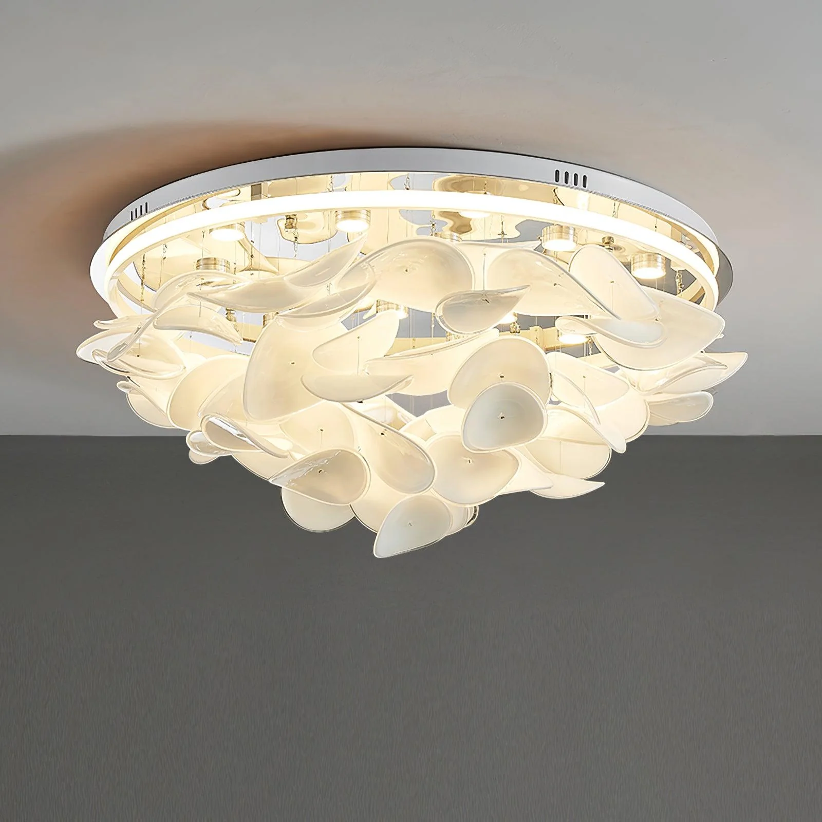 French Radici Petal Ceiling Lamp - Image 8