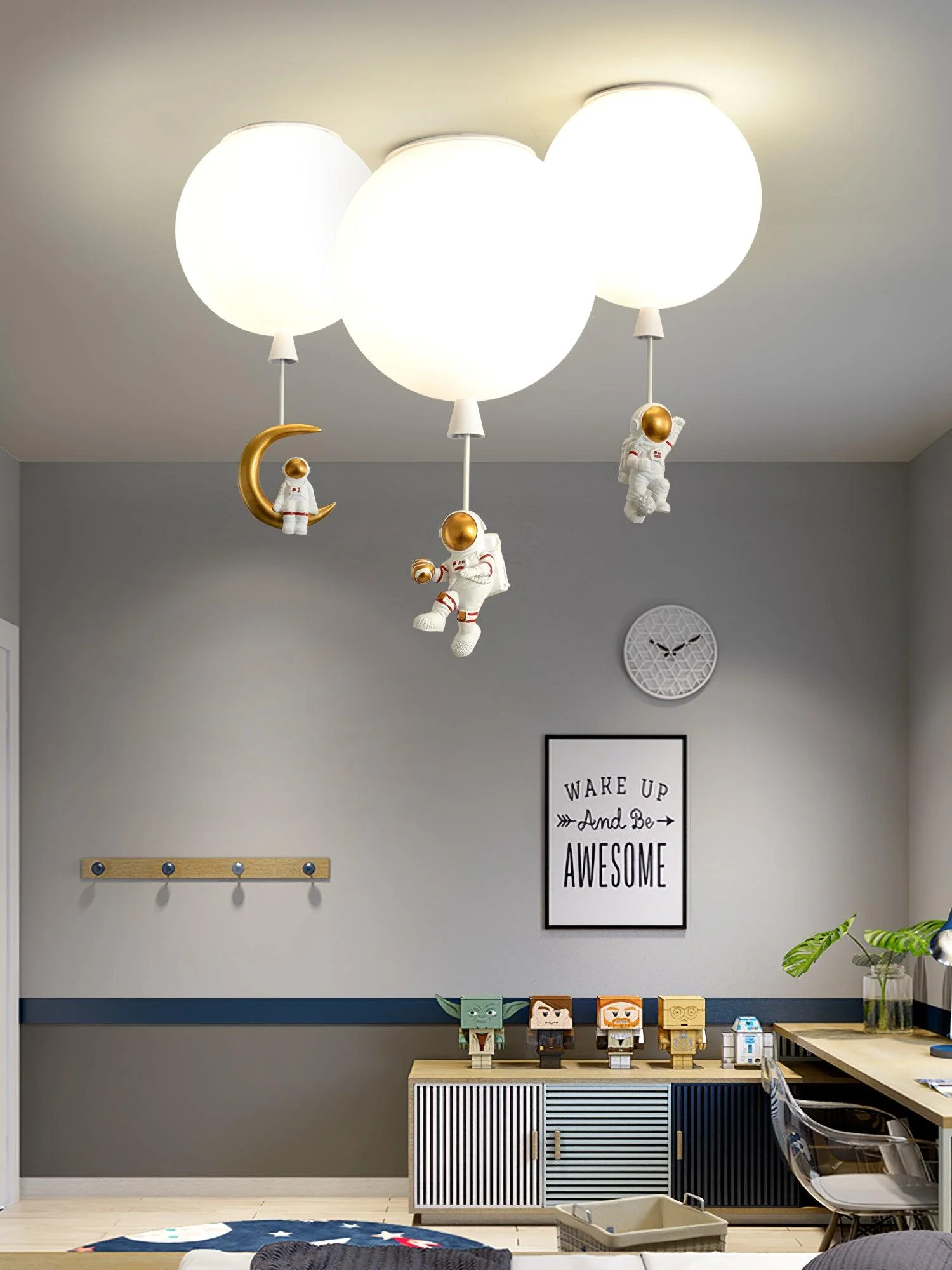 Frosted Balloon Ceiling Light - Image 18