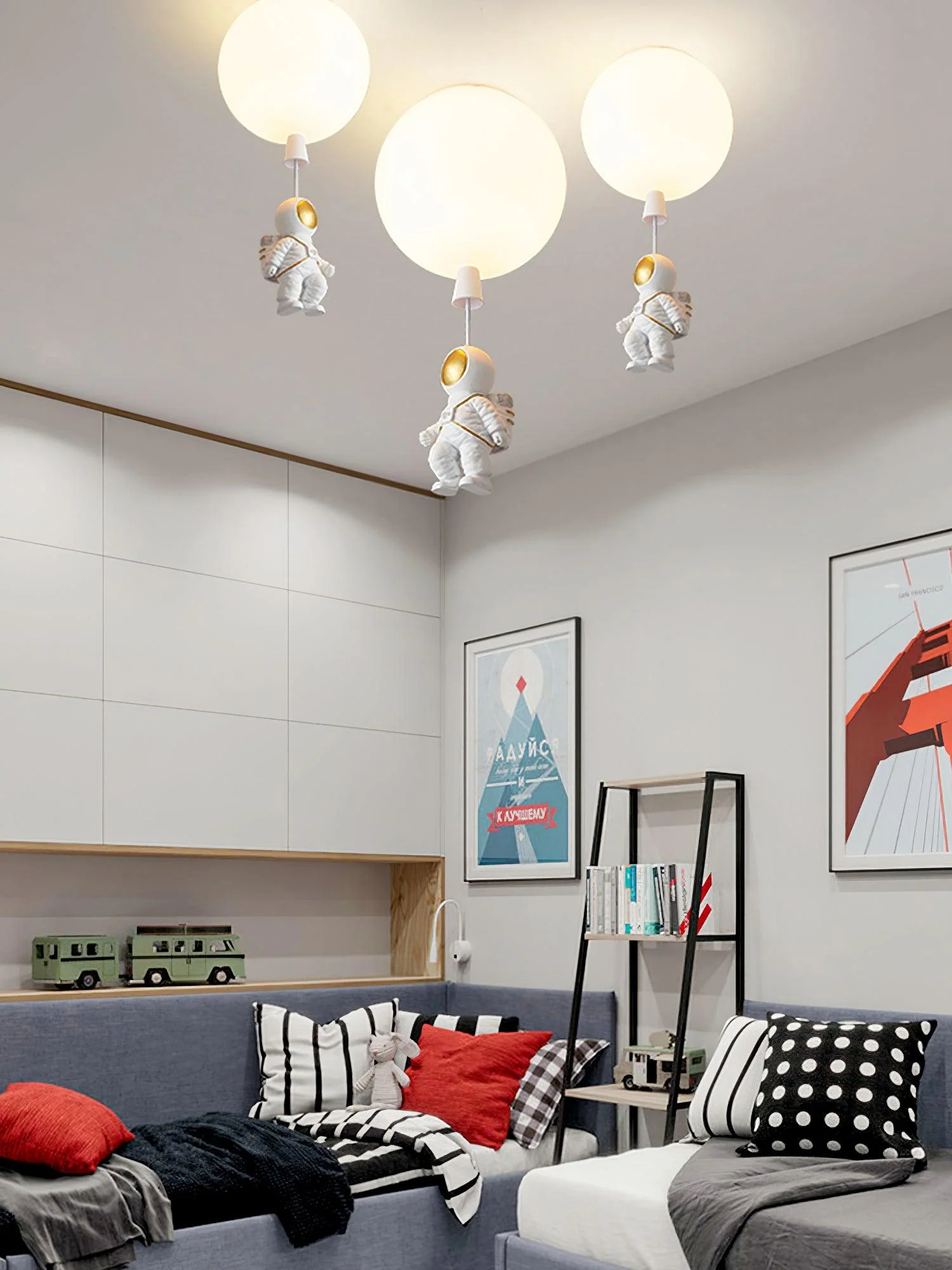 Frosted Balloon Ceiling Light - Image 19