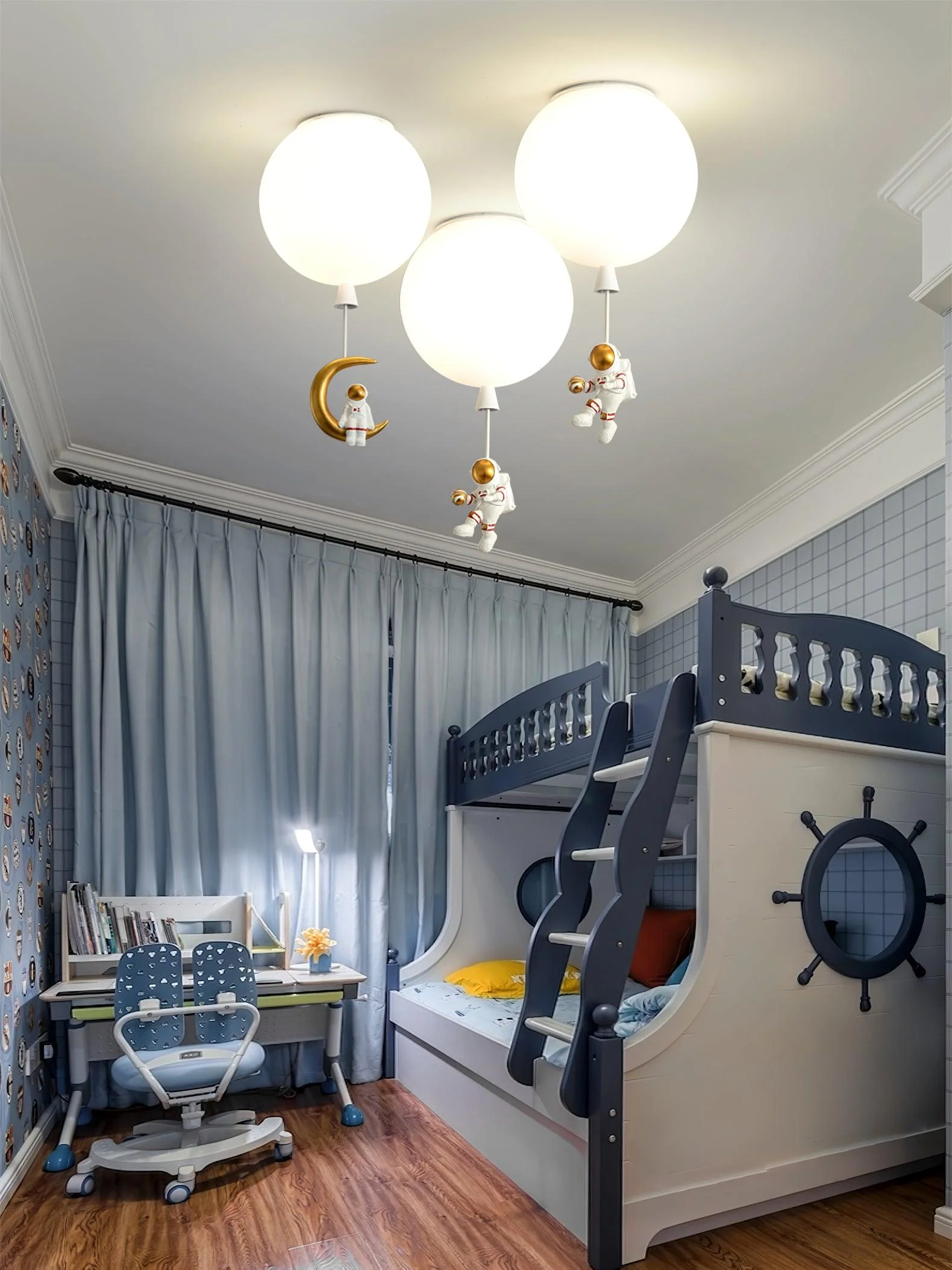 Frosted Balloon Ceiling Light - Image 24