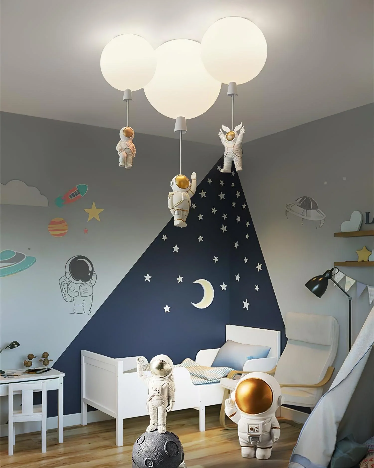 Frosted Balloon Ceiling Light - Image 34