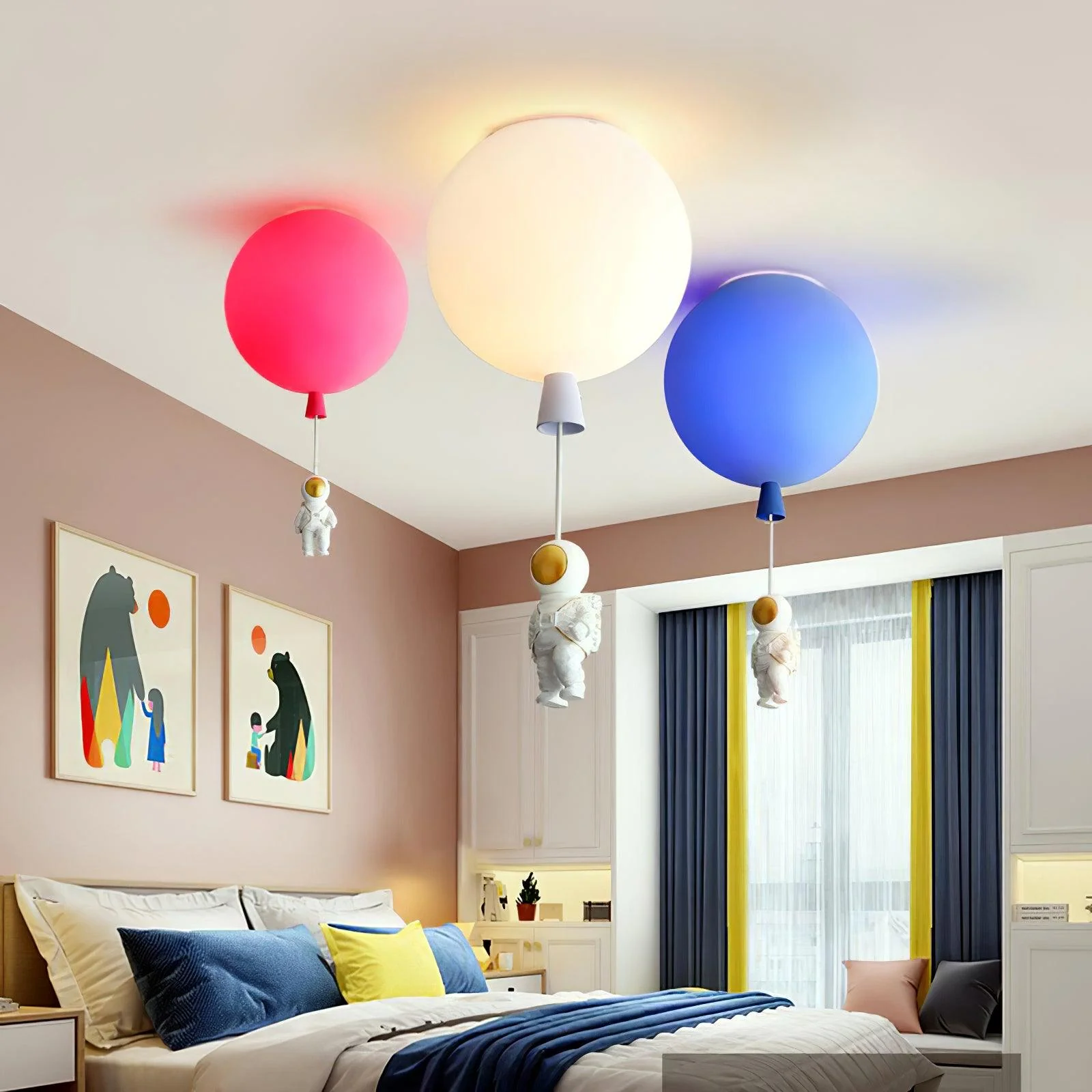 Frosted Balloon Ceiling Light - Image 4