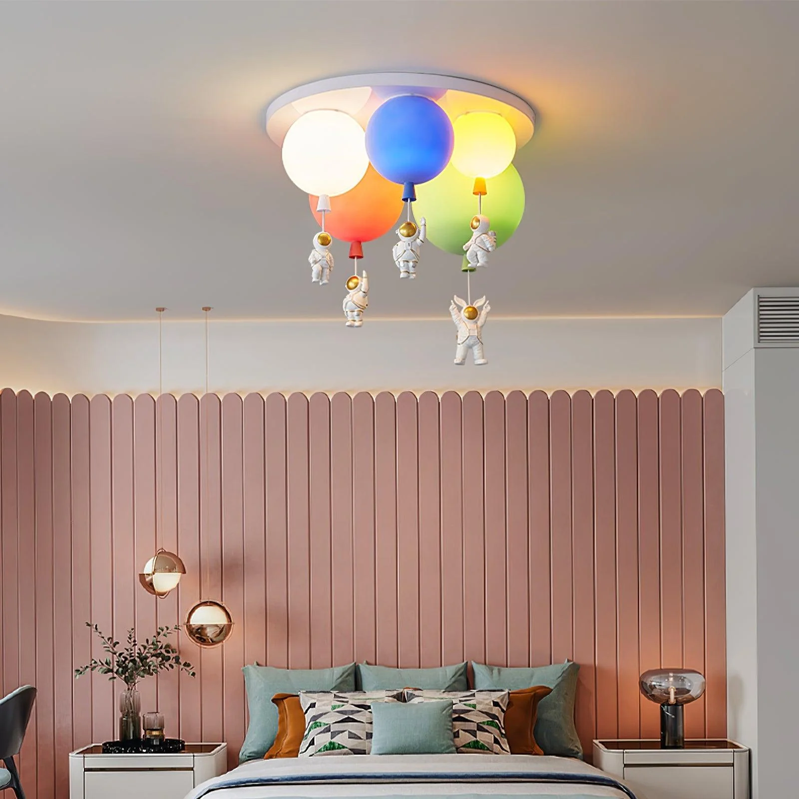 Frosted Balloon Combination Ceiling Lamp - Image 13