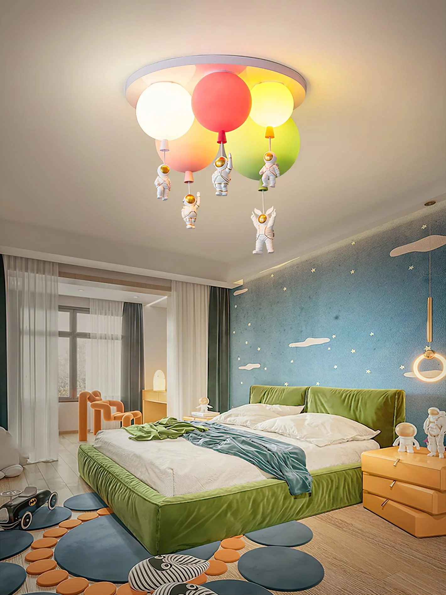 Frosted Balloon Combination Ceiling Lamp - Image 26