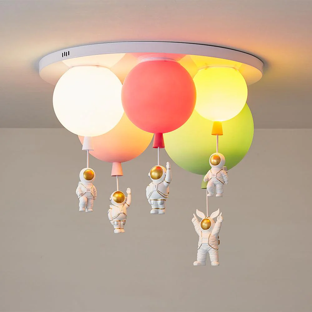 Frosted Balloon Combination Ceiling Lamp - Image 6