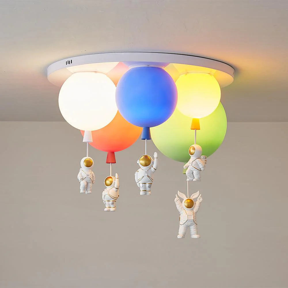 Frosted Balloon Combination Ceiling Lamp - Image 7