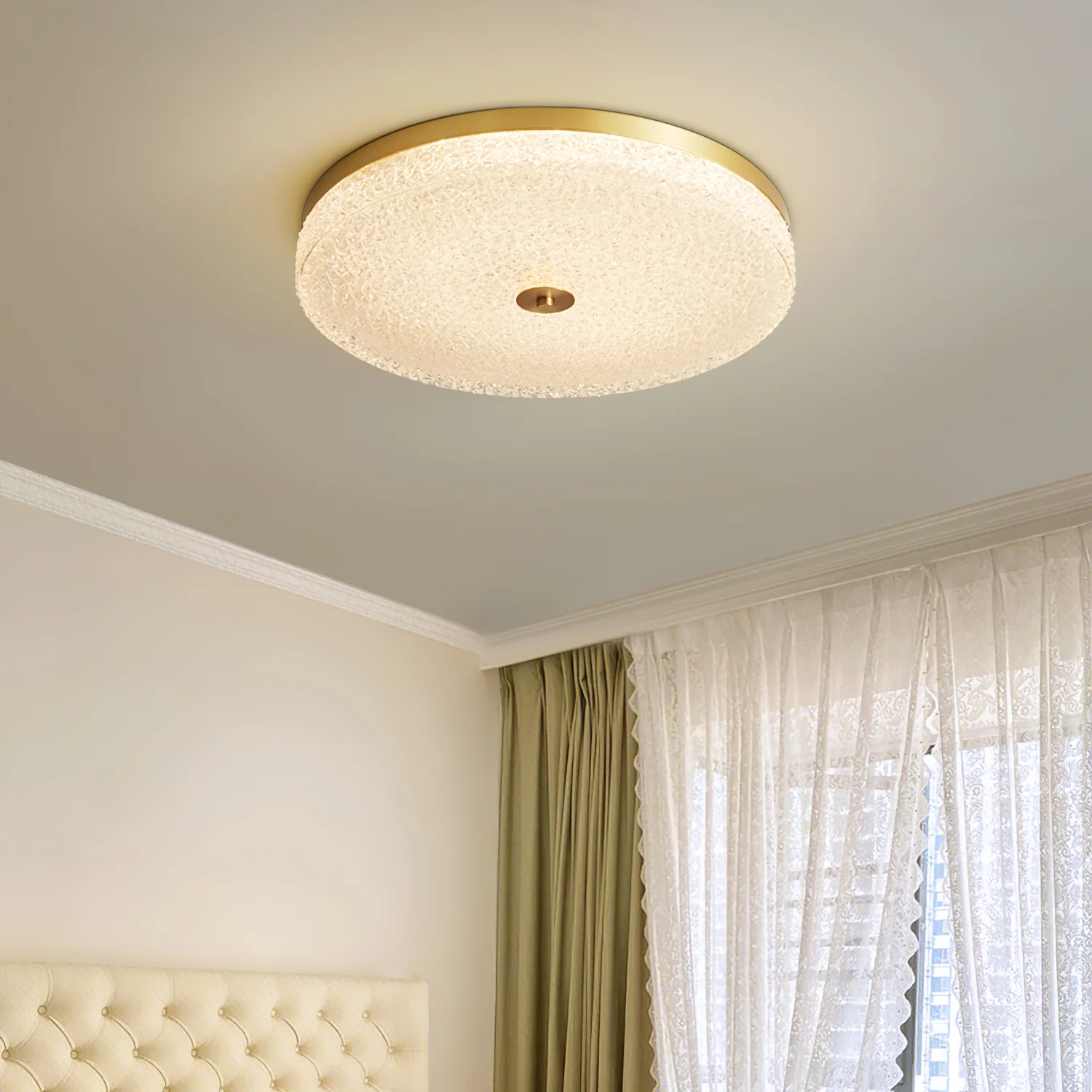 Frosted Dawn Ceiling Light - Image 19