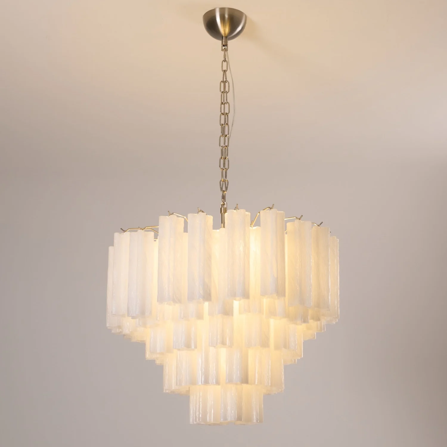 Frosted Murano Cascade Chandelier - Image 10