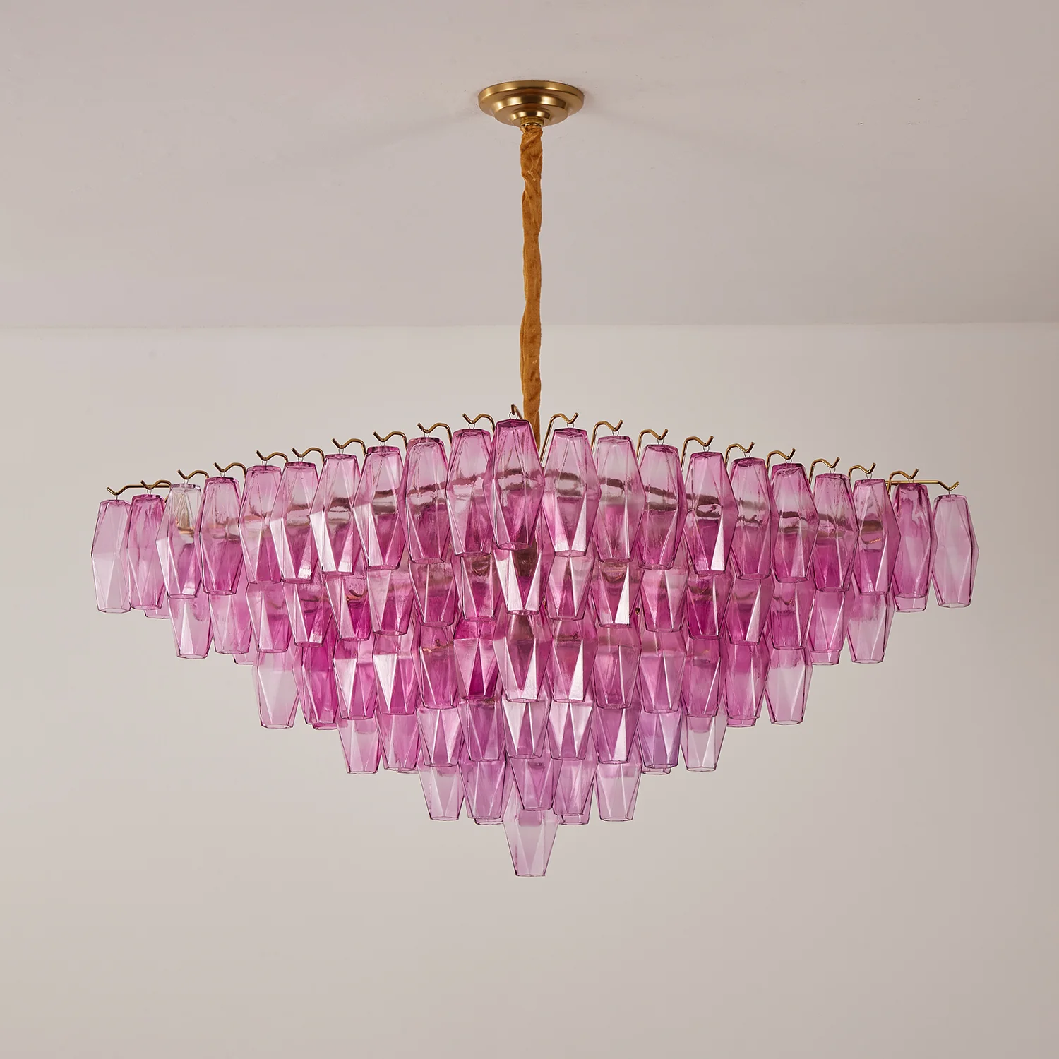 Fuchsia Prism Empire Chandelier - Image 10