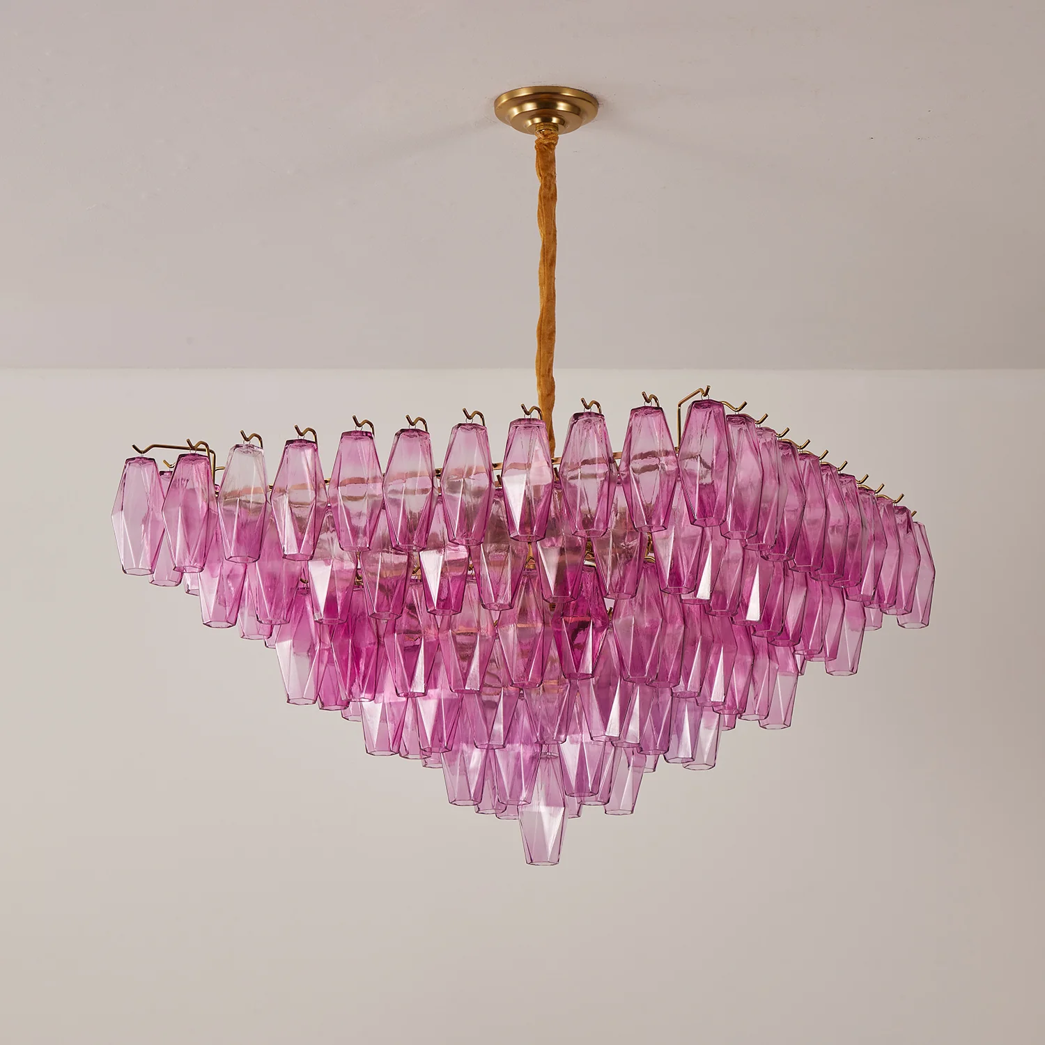 Fuchsia Prism Empire Chandelier - Image 21