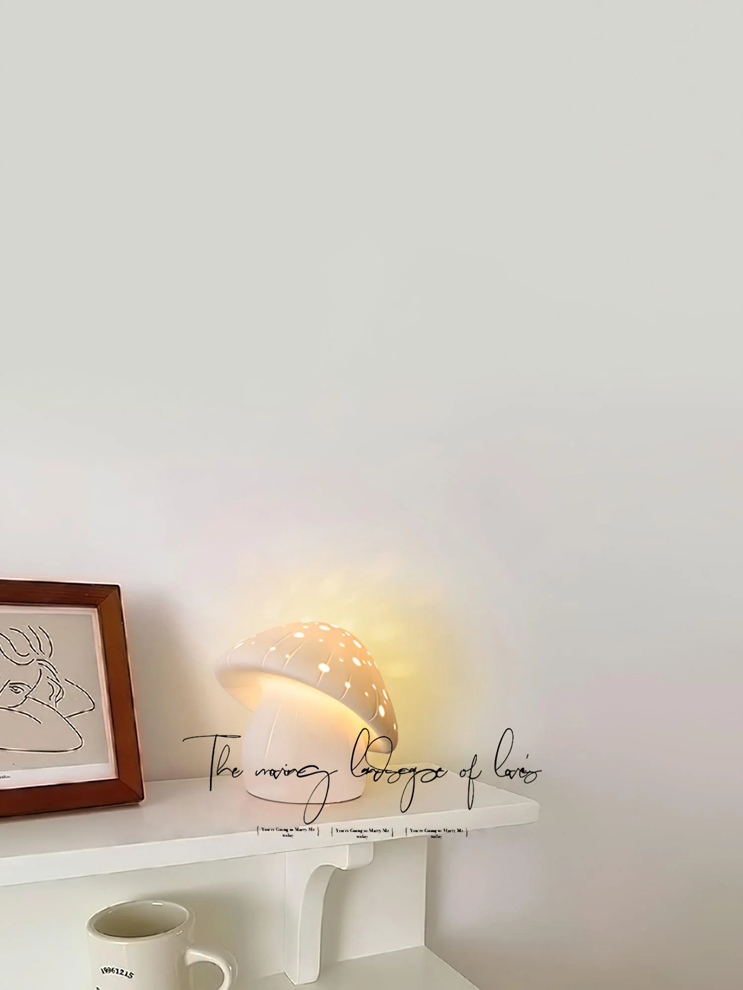 Fungo White Table Lamp - Image 20