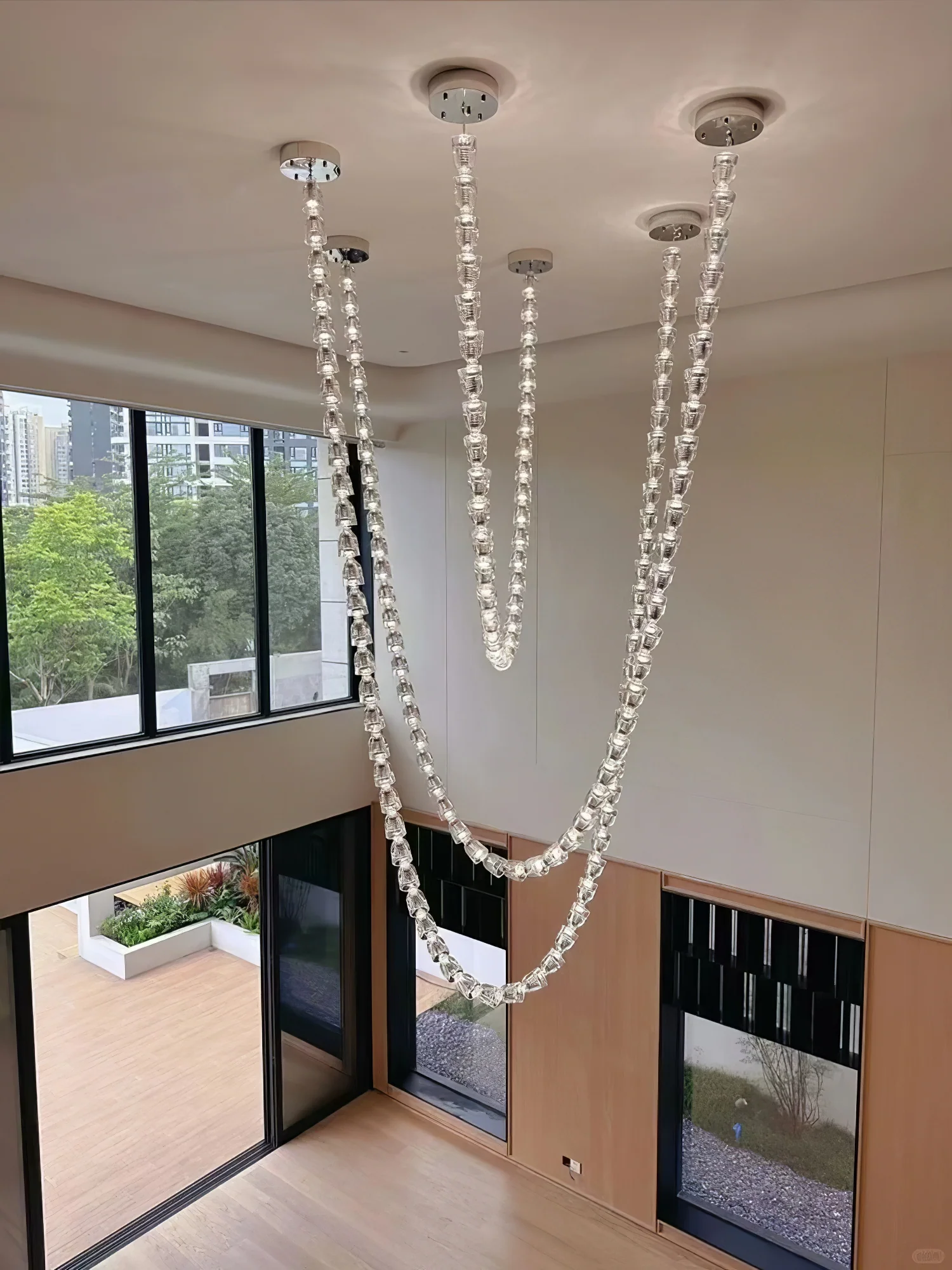 Gabriel Chrome Chandelier - Image 7