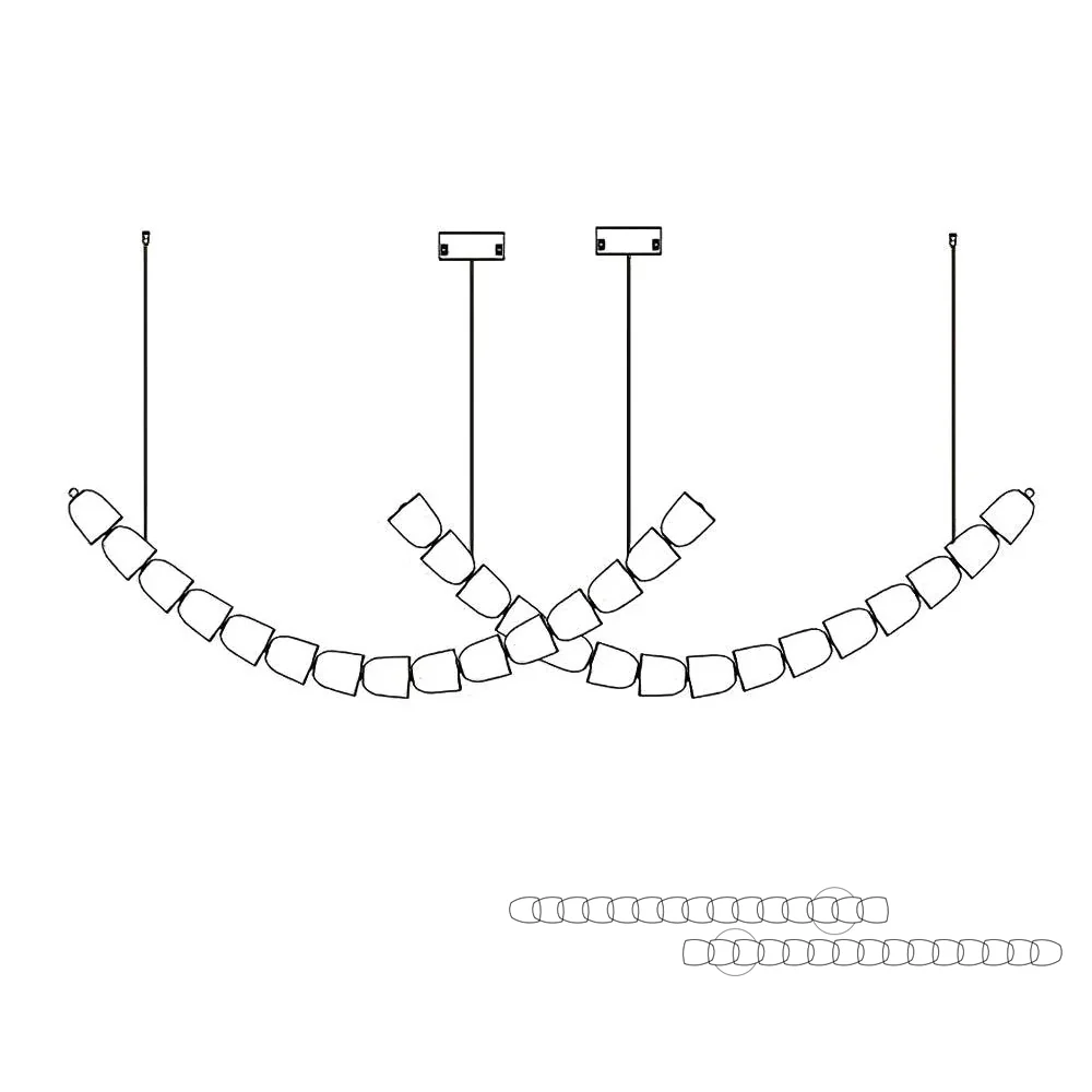 Gabriel Chrome Chandelier - Image 76