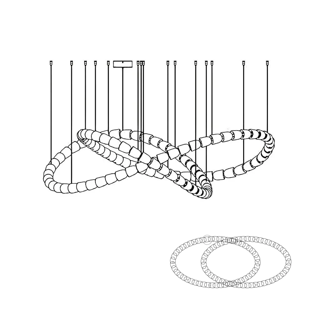 Gabriel Chrome Chandelier - Image 78