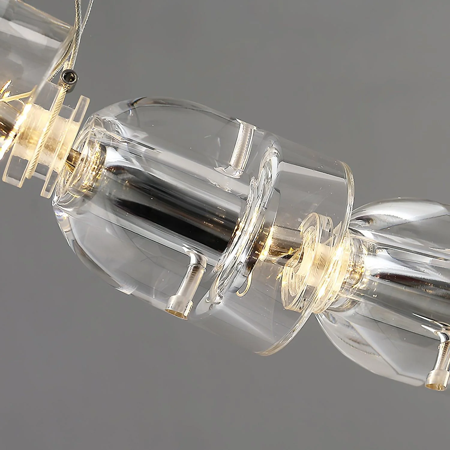 The Gabriel Waveform LED Chandelier | Custom Size & Made-to-Order Lighting for Luxury Homes & Commercial Spaces - Image 19