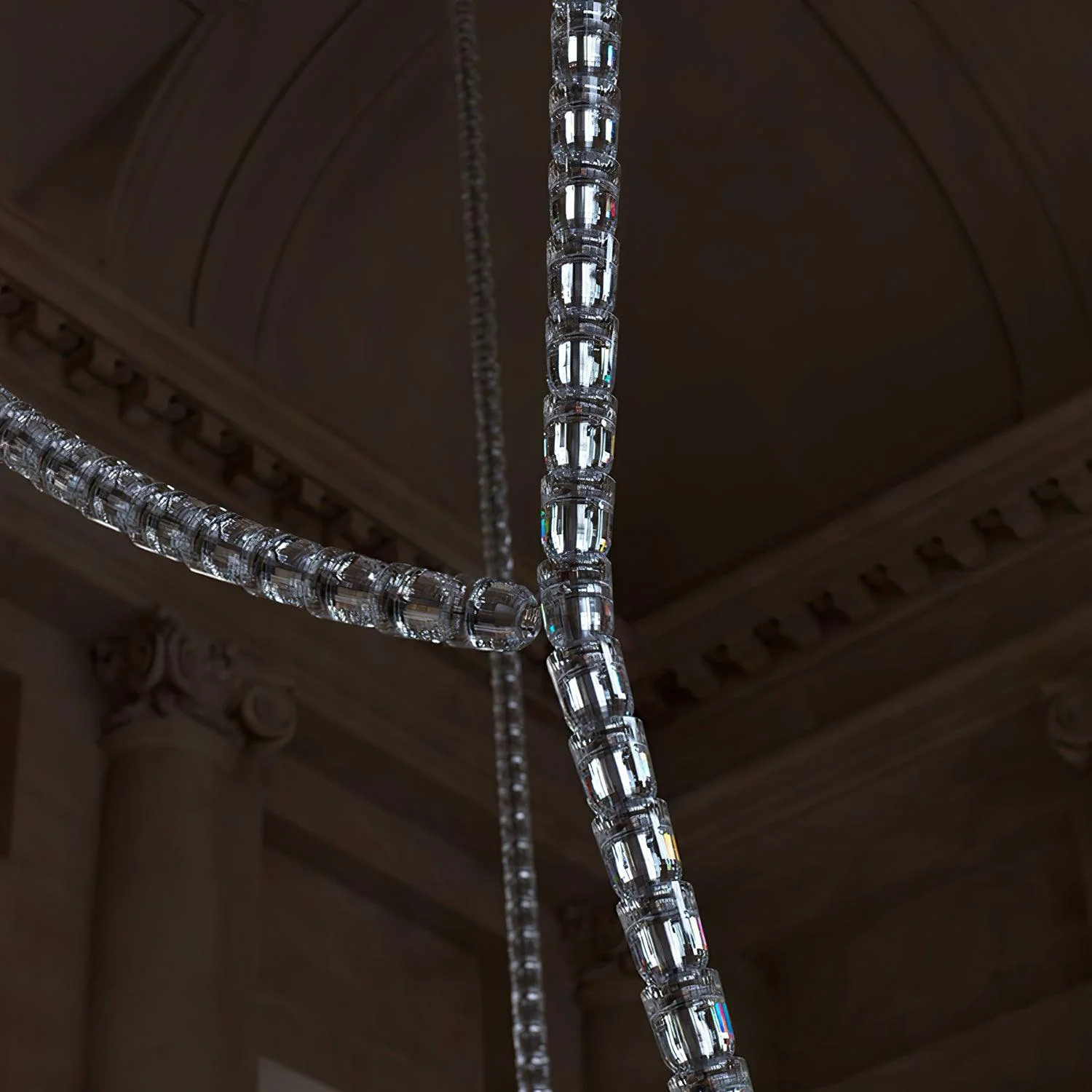 The Gabriel Infinity LED Chandelier | Custom Size & Made-to-Order Lighting for Luxury Homes & Commercial Spaces - Image 15