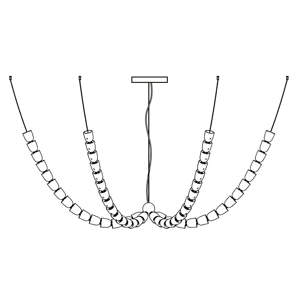 The Gabriel Branch LED Chandelier | Custom Size & Made-to-Order Lighting for Luxury Homes & Commercial Spaces - Image 20