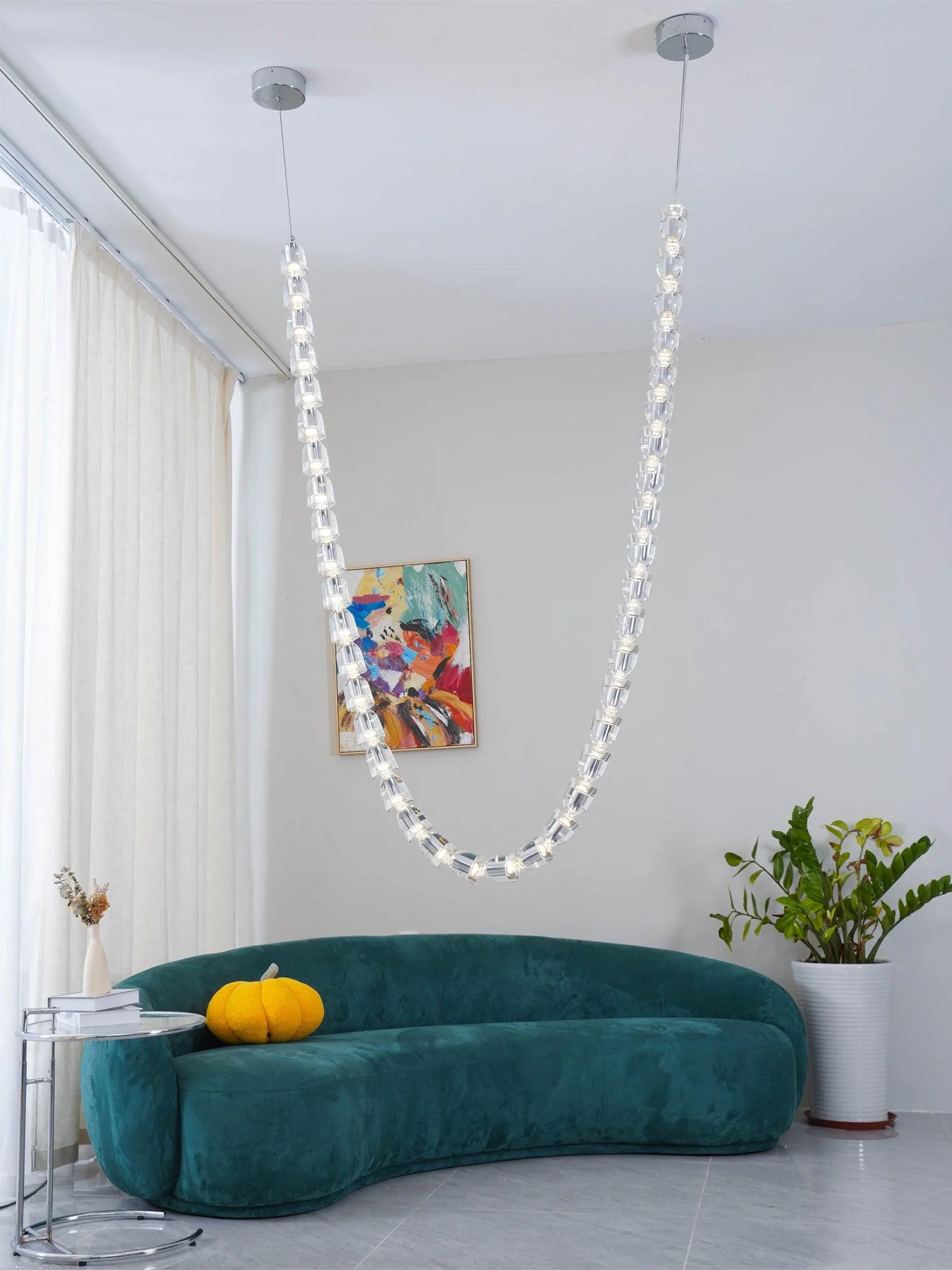 Gabriel Chrome Chandelier - Image 14