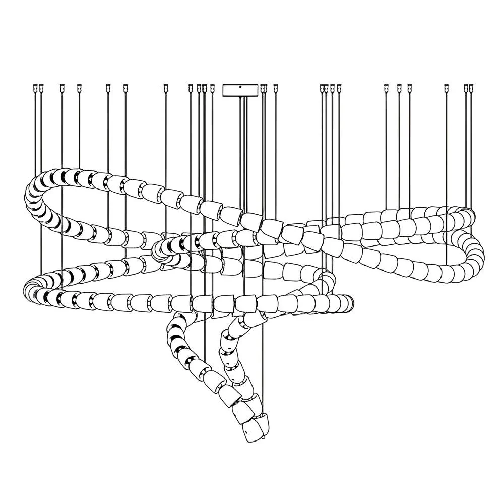 Gabriel Chrome Chandelier - Image 40