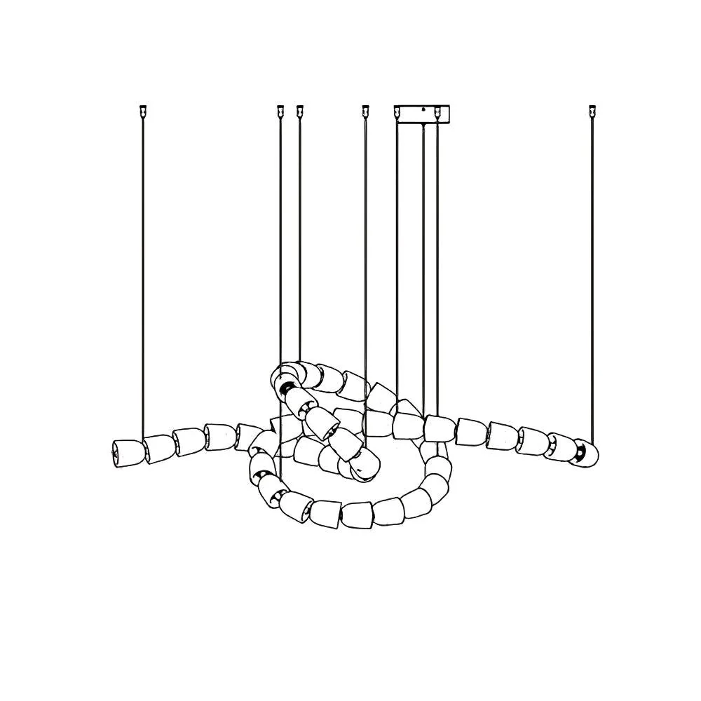Gabriel Chrome Chandelier - Image 50