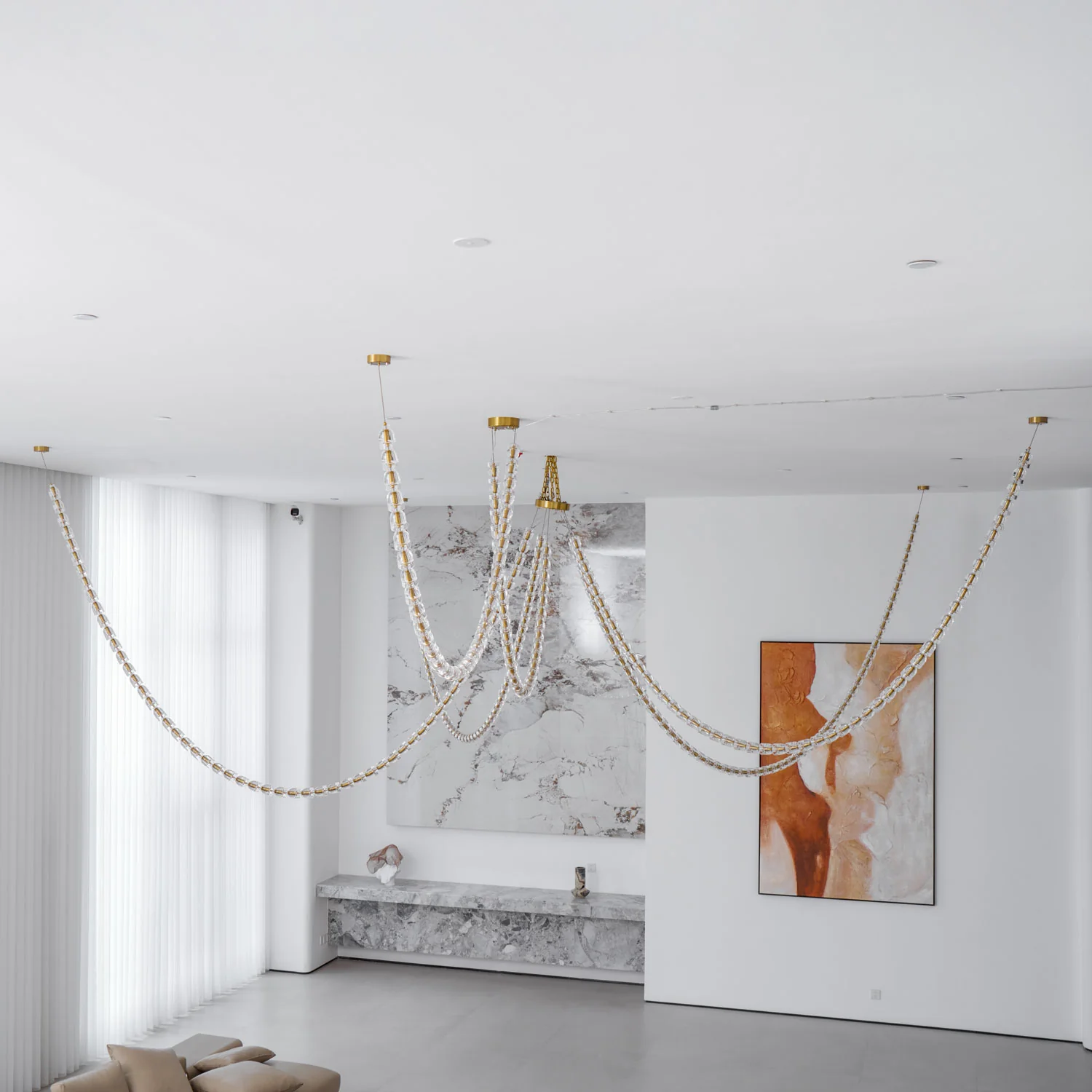 Gabriel Gold Chandelier - Image 85