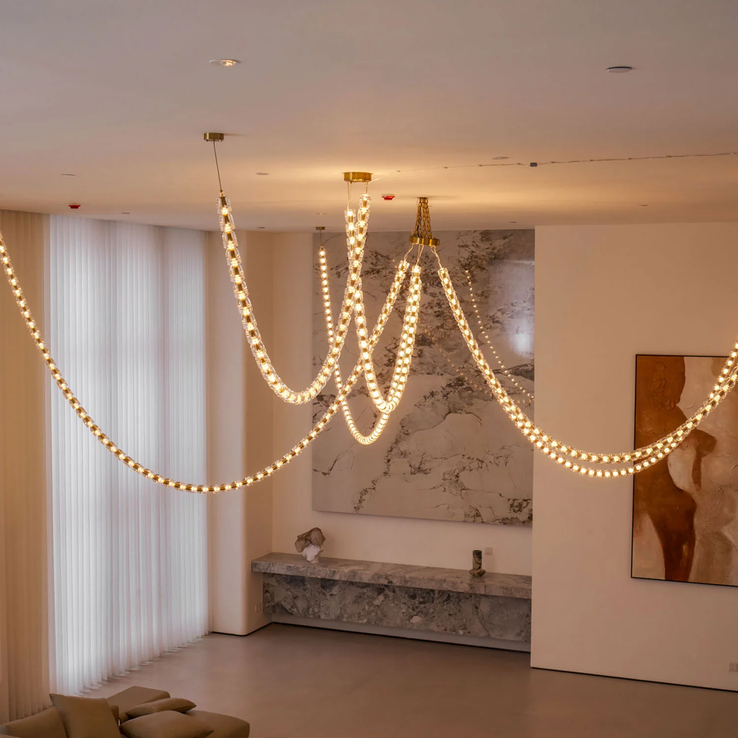 Gabriel Gold Chandelier - Image 91