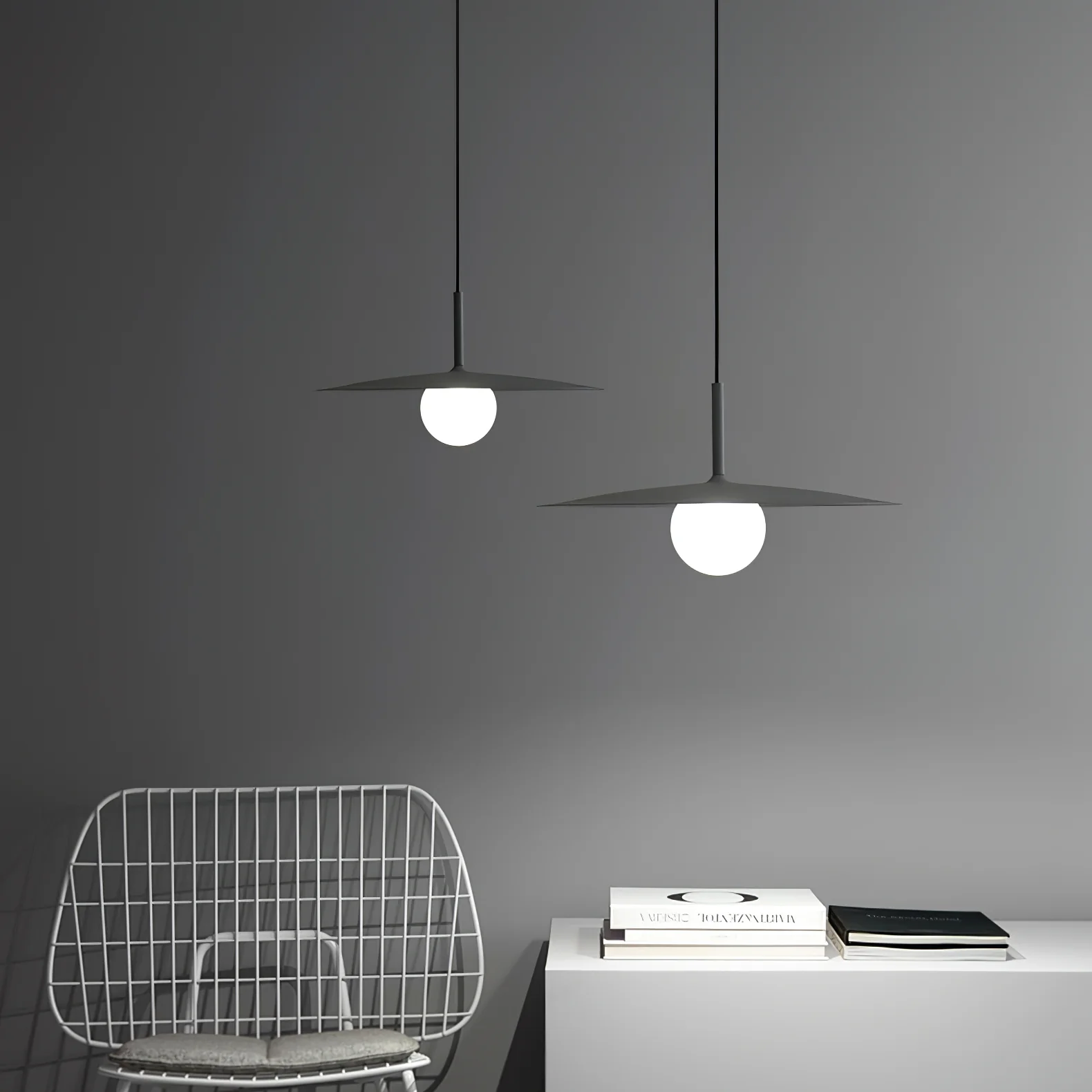 Gea Flying Saucer Pendant Lamp - Image 15