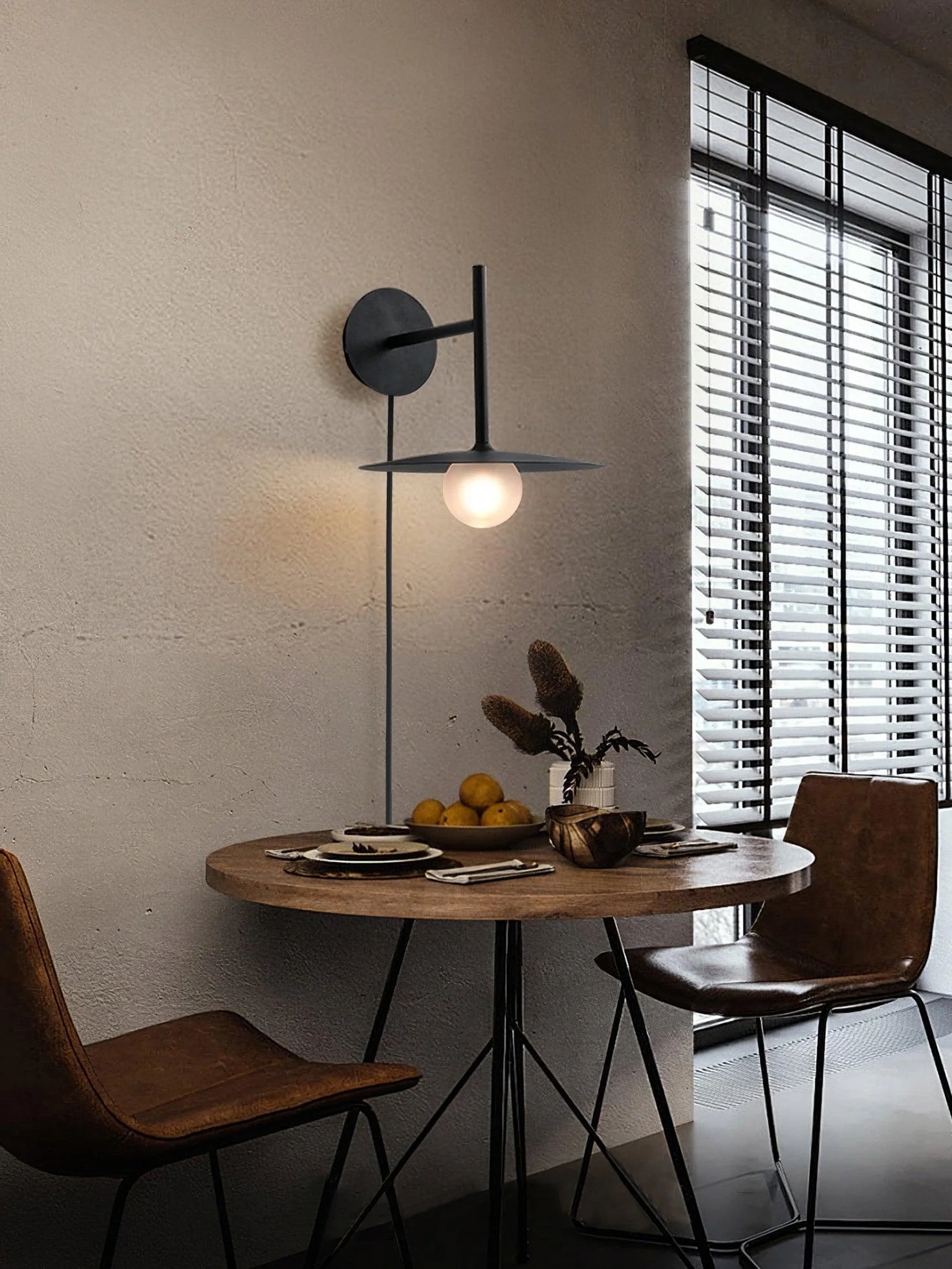 Gea Iron Plug-In Wall Lamp - Image 4