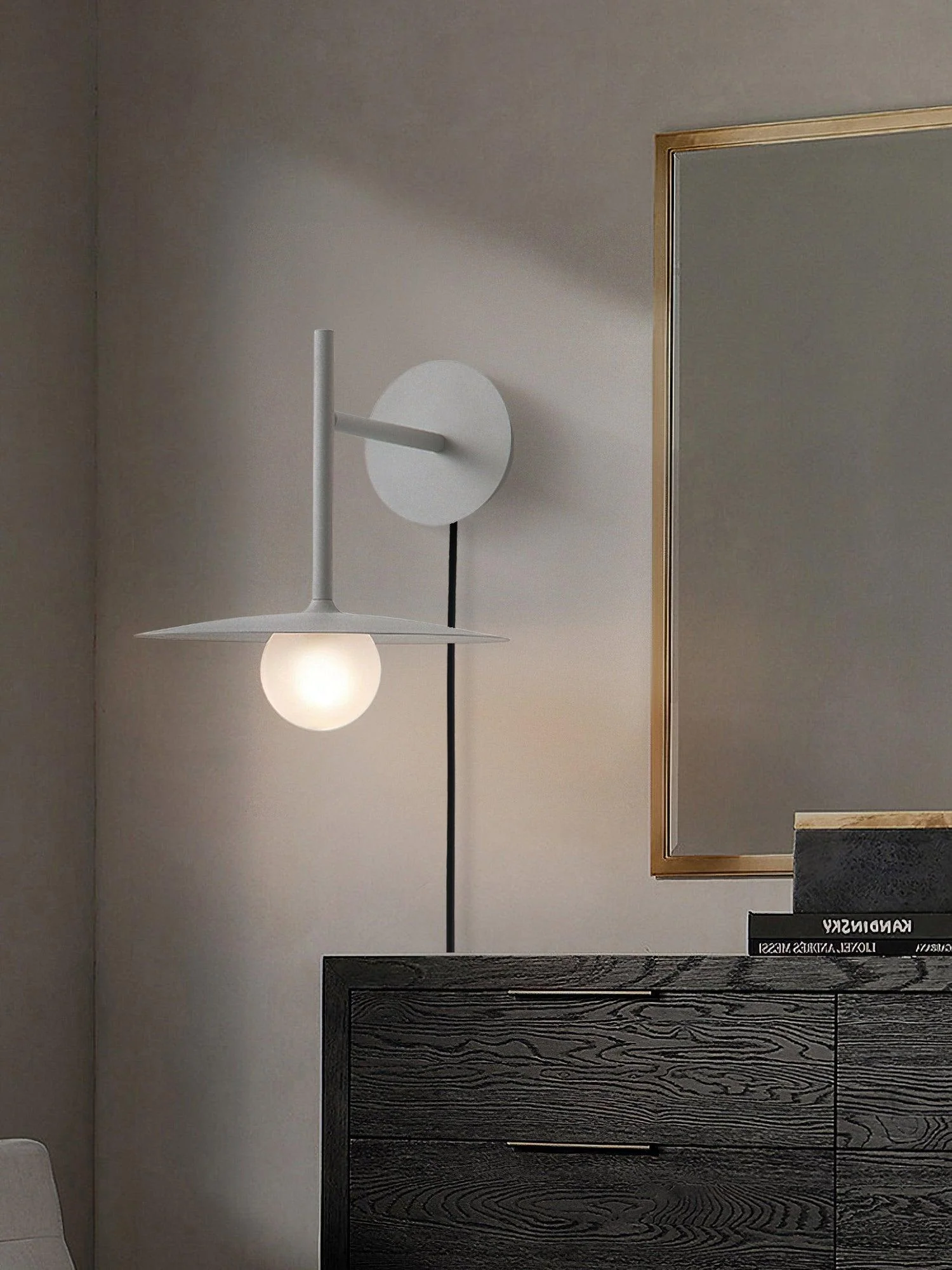 Gea Iron Plug-In Wall Lamp - Image 5