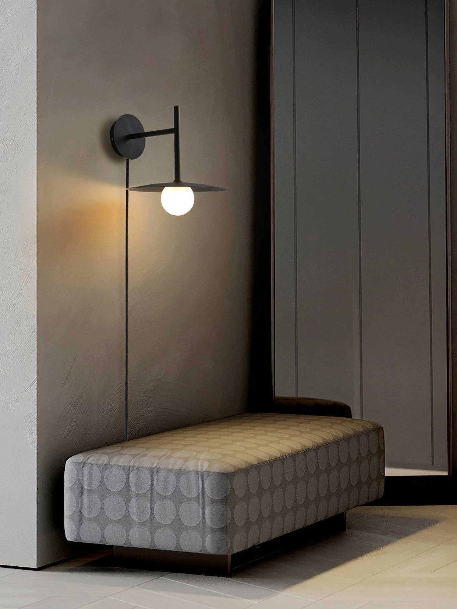 Gea Iron Plug-In Wall Lamp - Image 7