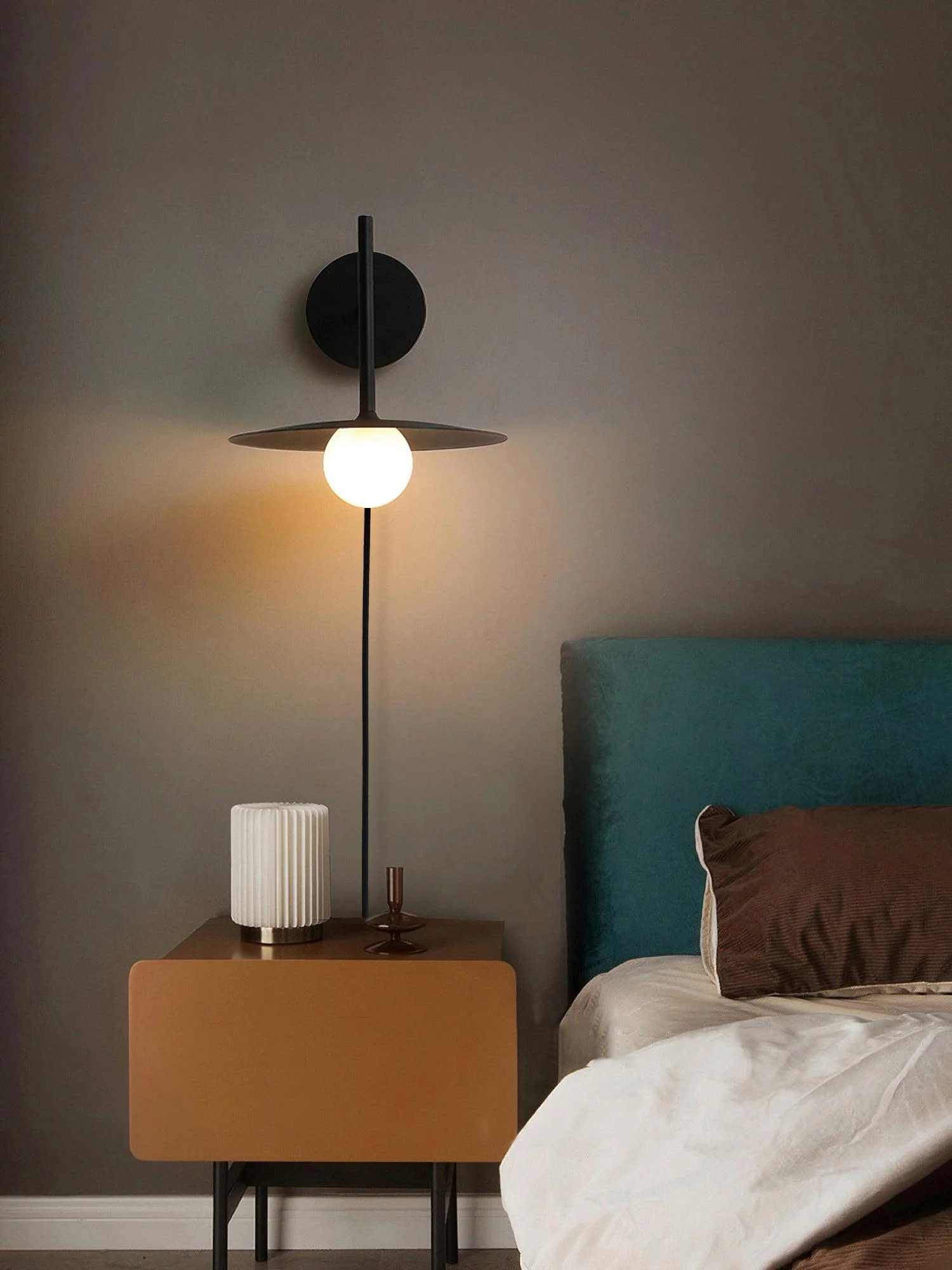 Gea Iron Plug-In Wall Lamp - Image 8