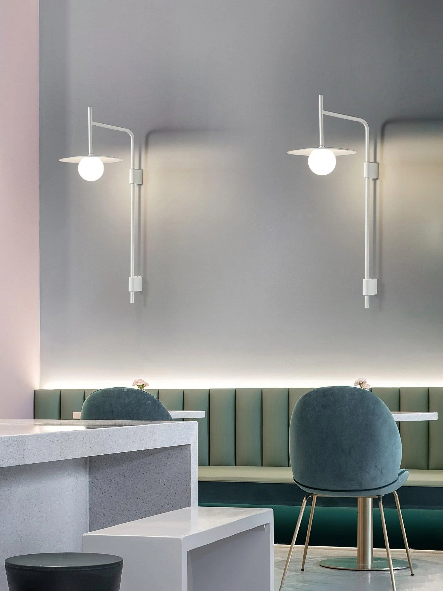 Gea Swing Arm Plug-in Wall Lamp - Image 20