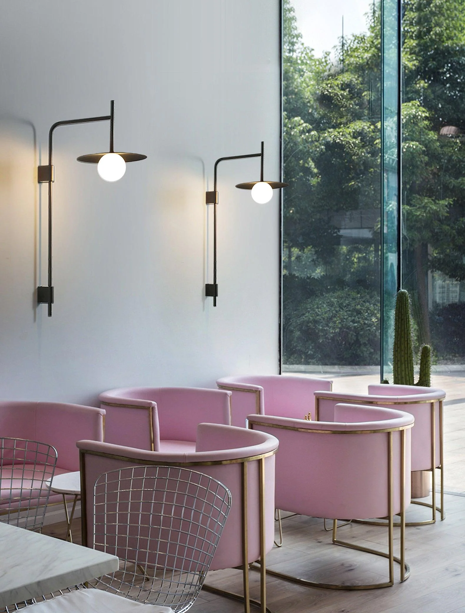 Gea Swing Arm Plug-in Wall Lamp - Image 23