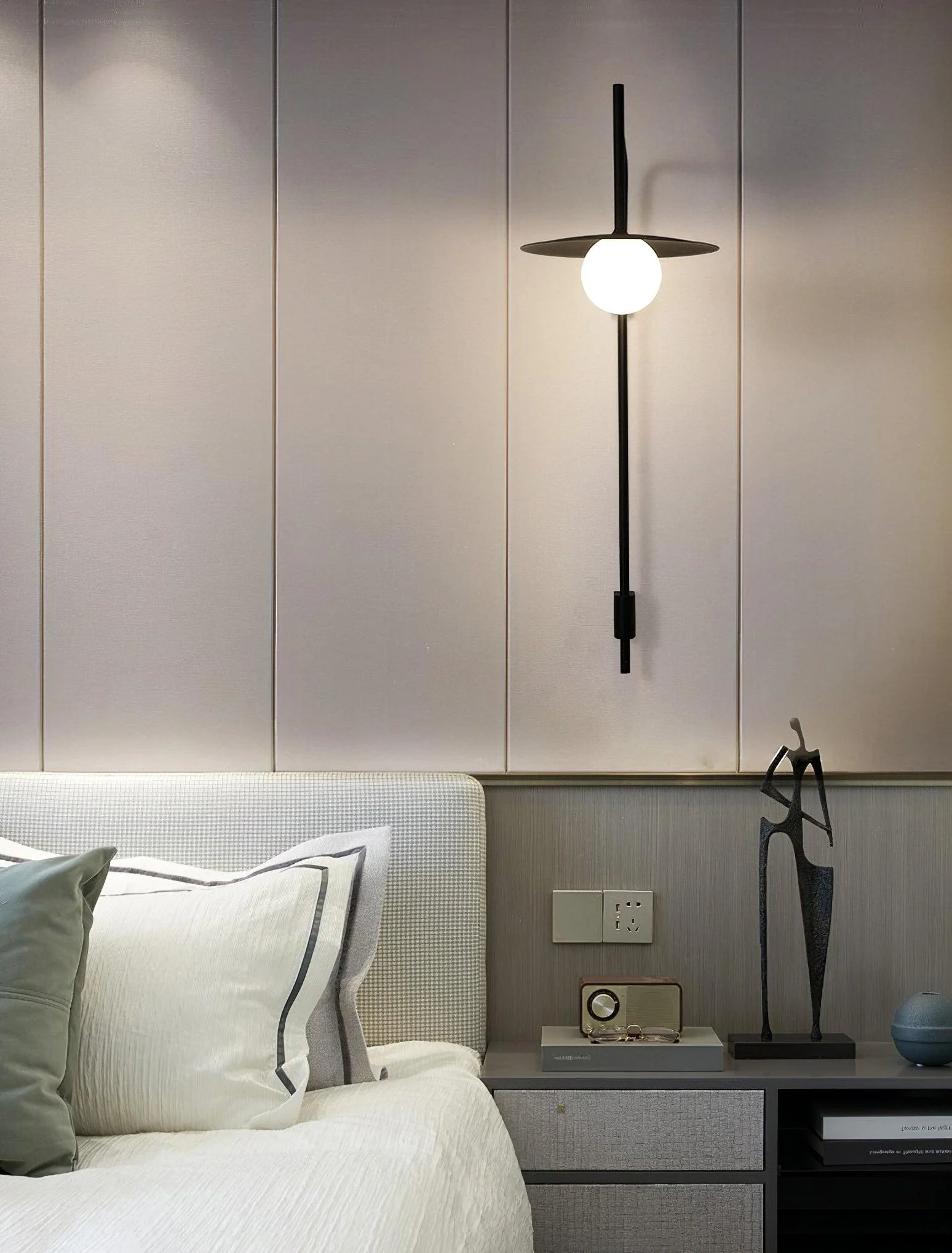 Gea Swing Arm Plug-in Wall Lamp - Image 32