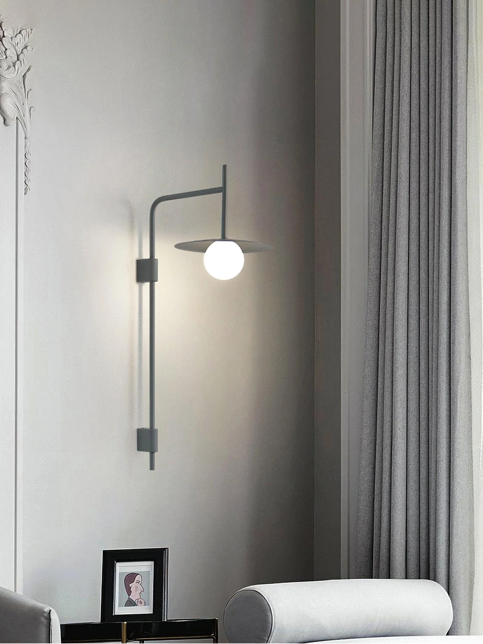 Gea Swing Arm Plug-in Wall Lamp - Image 34