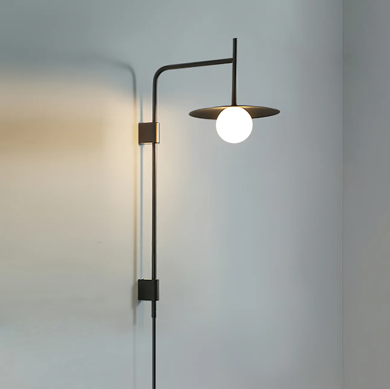 Gea Swing Arm Plug-in Wall Lamp - Image 48