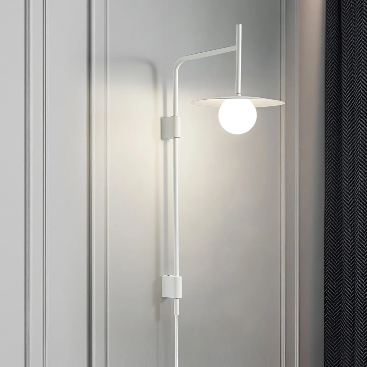 Gea Swing Arm Plug-in Wall Lamp - Image 6