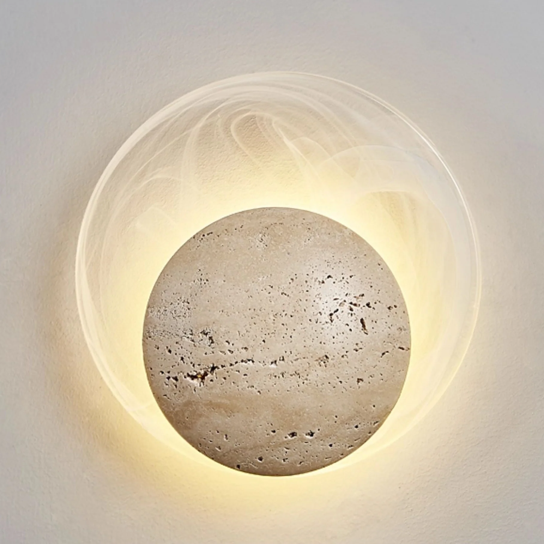 Genesis Travertine Wall Lamp - Image 11